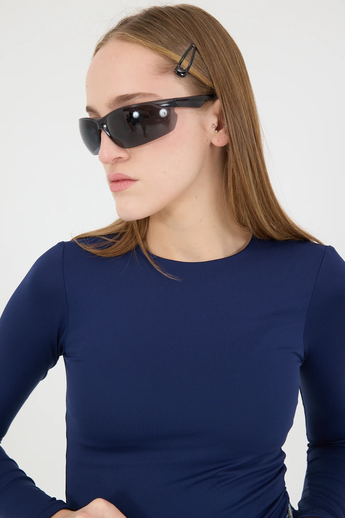 Crew Neck Long-Sleeve Basic Bodysuit - Image 9