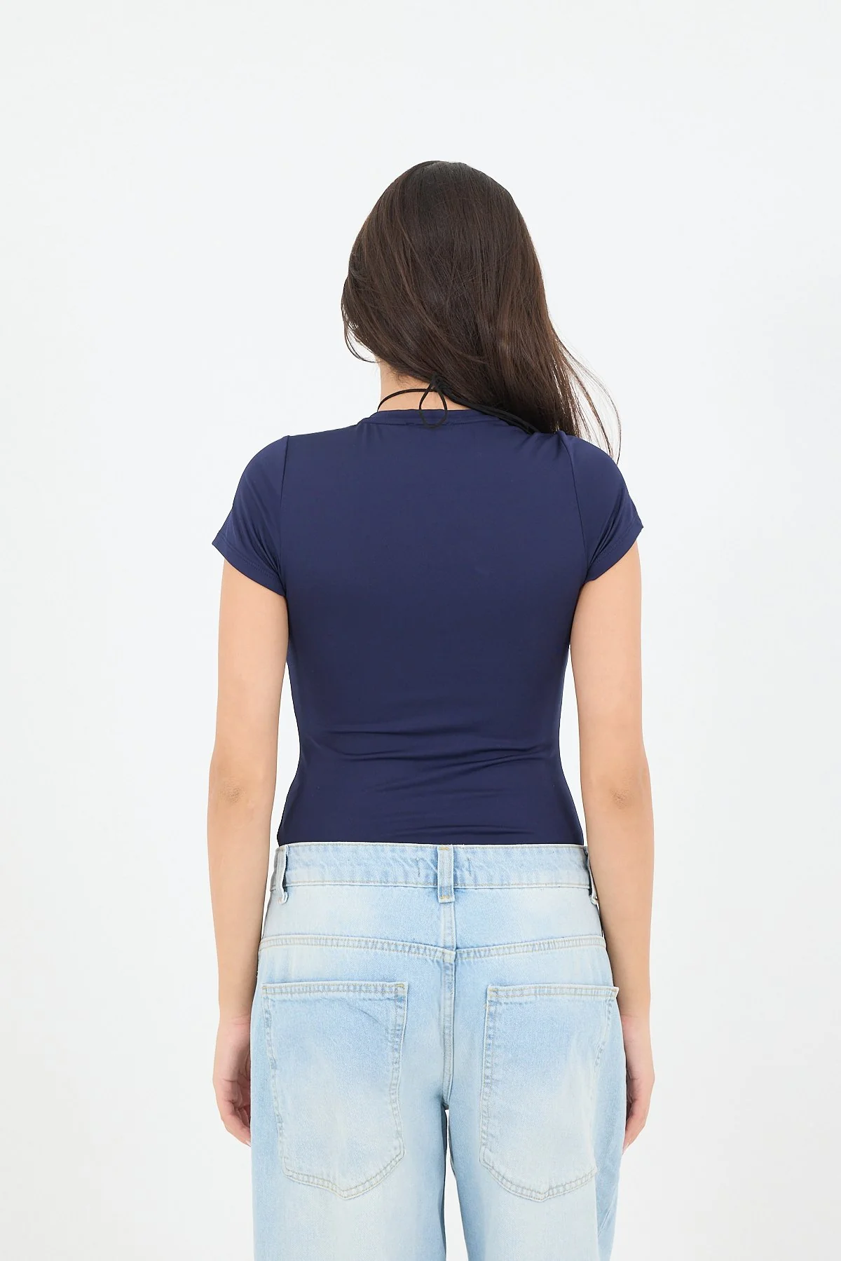 Crew Neck Short-Sleeve Bodysuit - Image 33