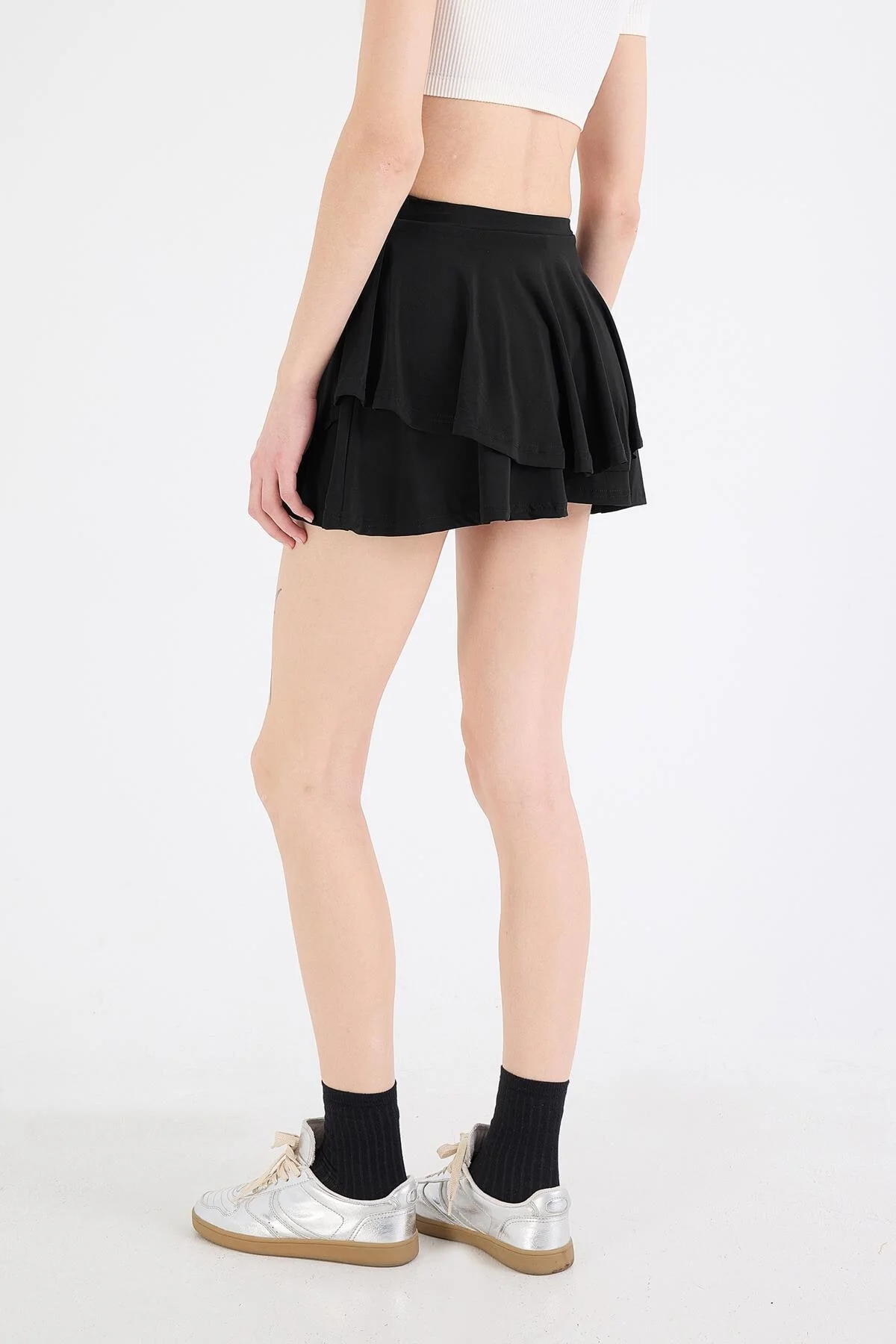 Elastic Shorts Skirt - Image 11