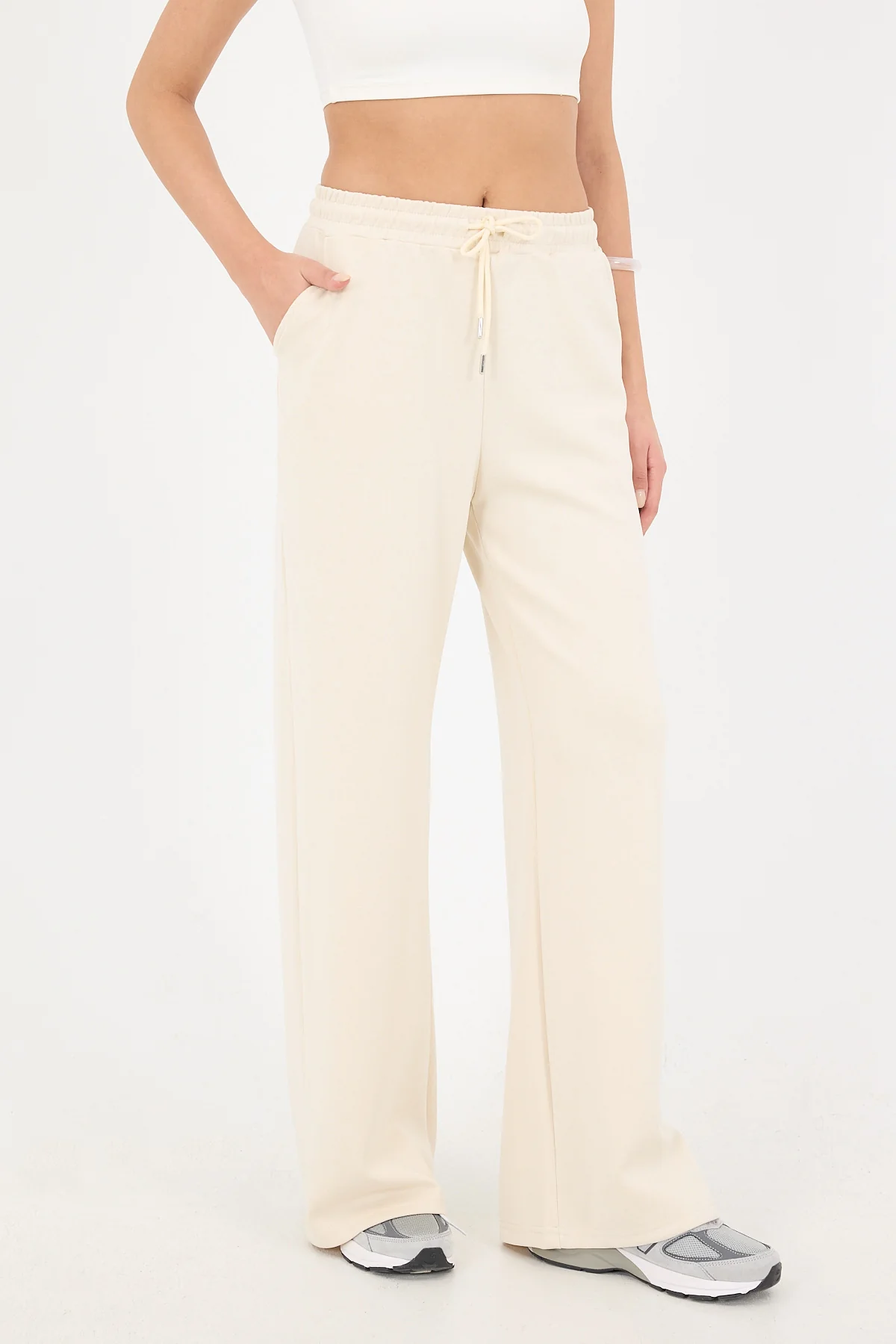 Elastic Waist Modal Sweatpants - Image 37