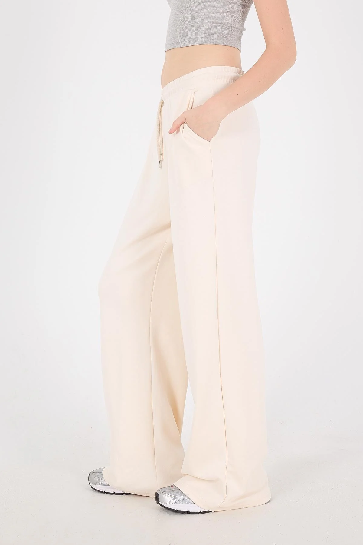 Elastic Waist Modal Sweatpants - Image 45