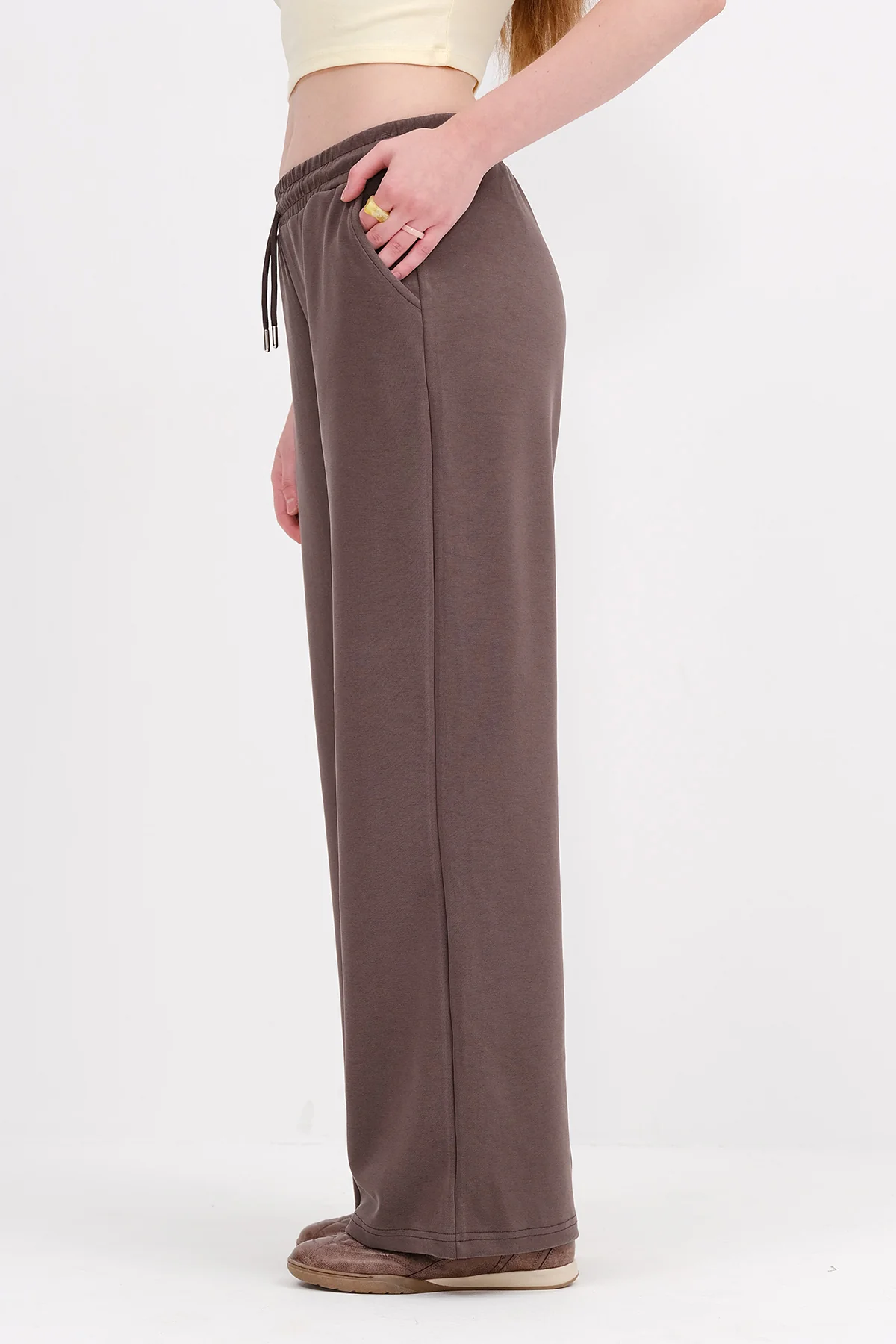 Elastic Waist Modal Sweatpants - Image 5