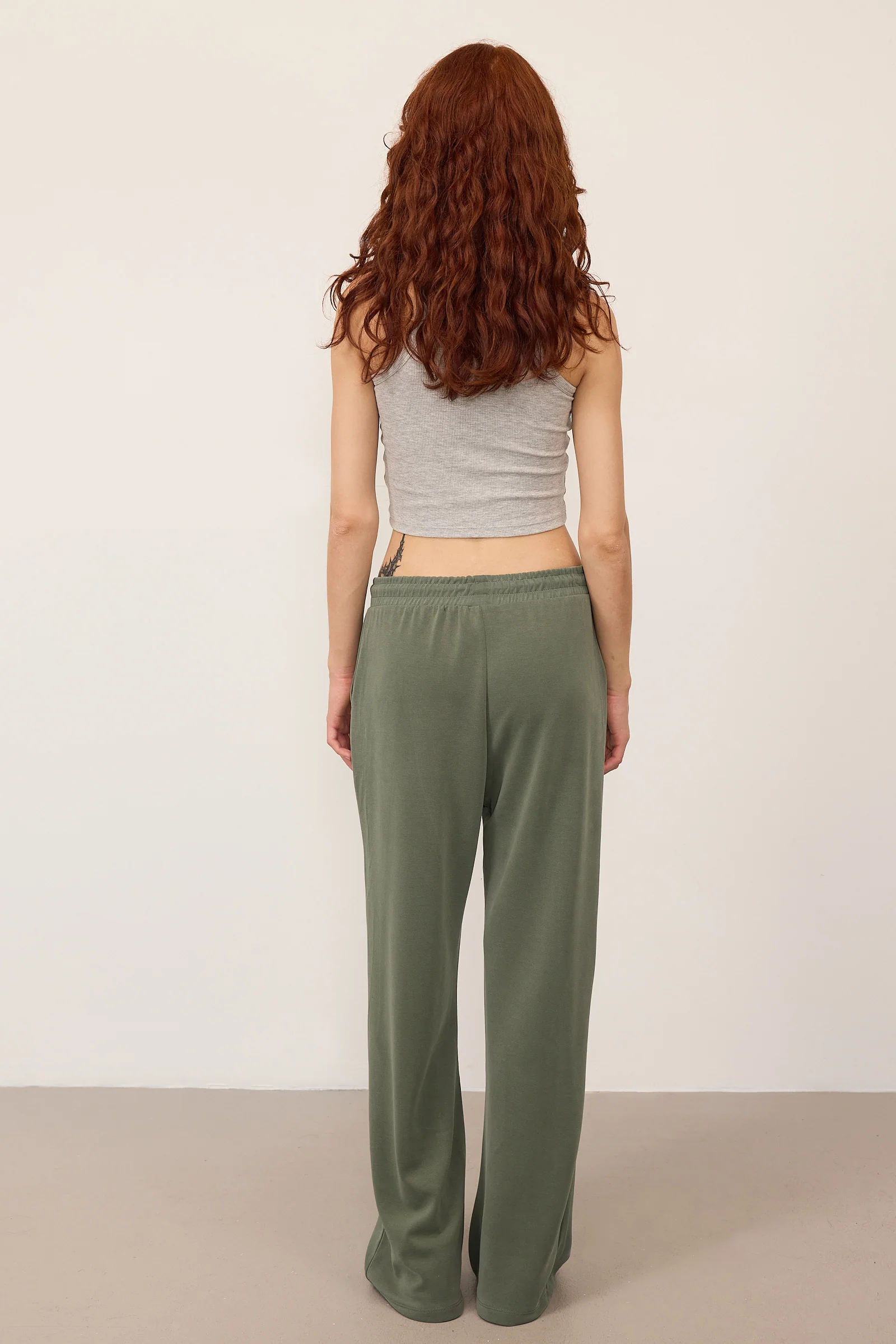 Elastic Waist Modal Sweatpants - Image 52