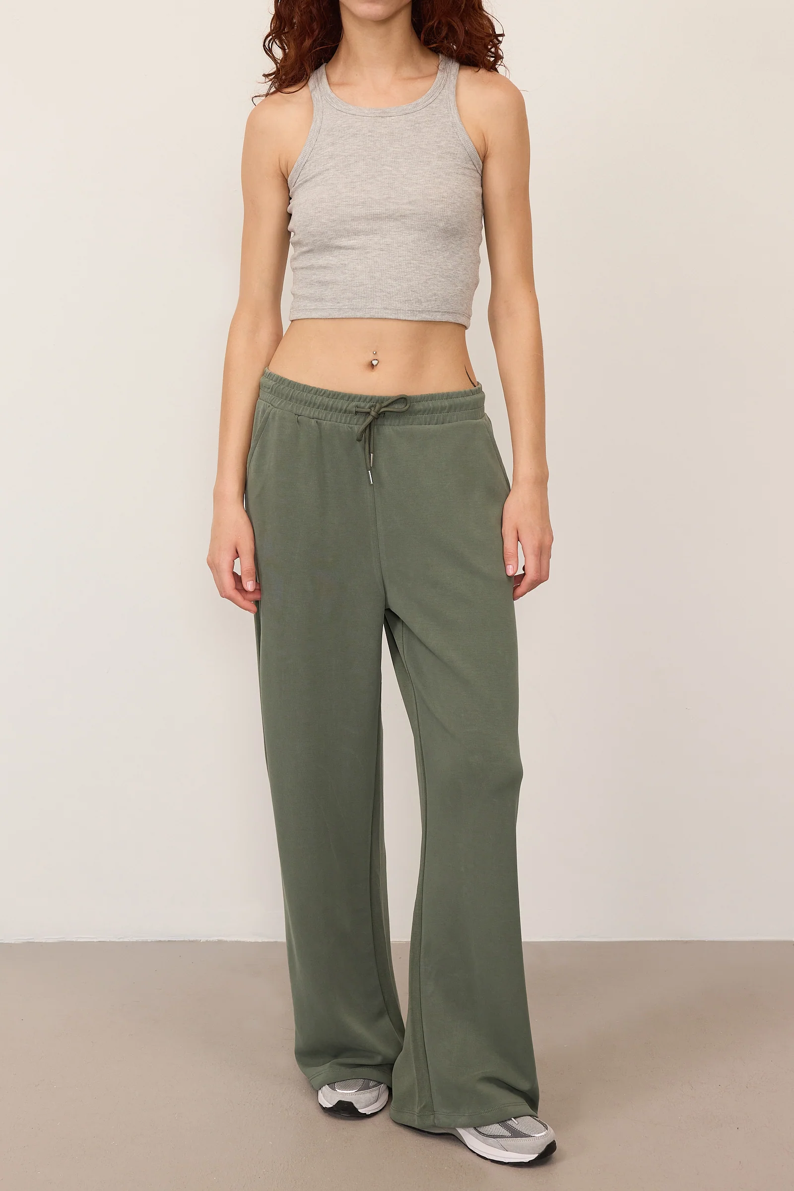 Elastic Waist Modal Sweatpants - Image 53