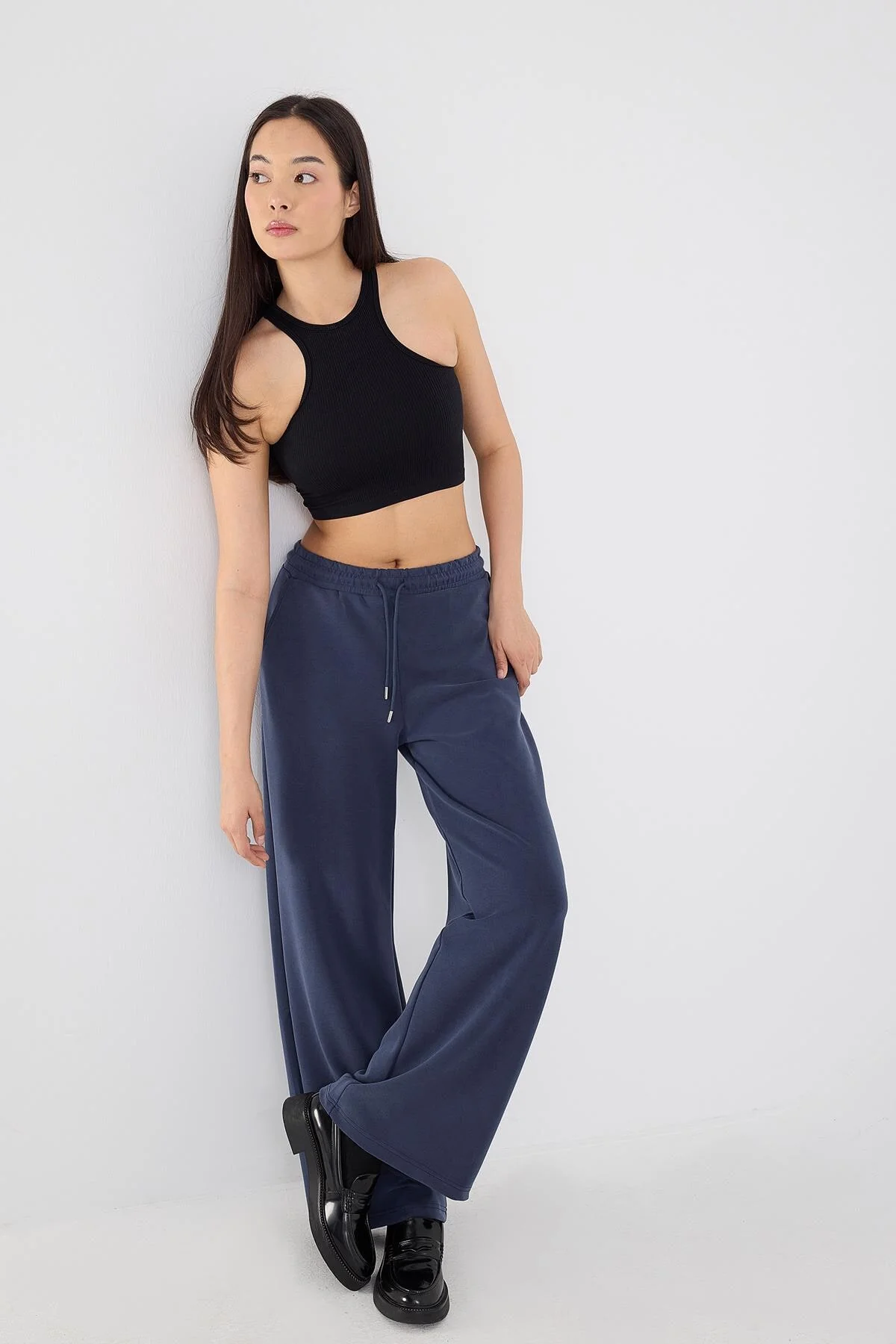 Elastic Waist Modal Sweatpants - Image 54