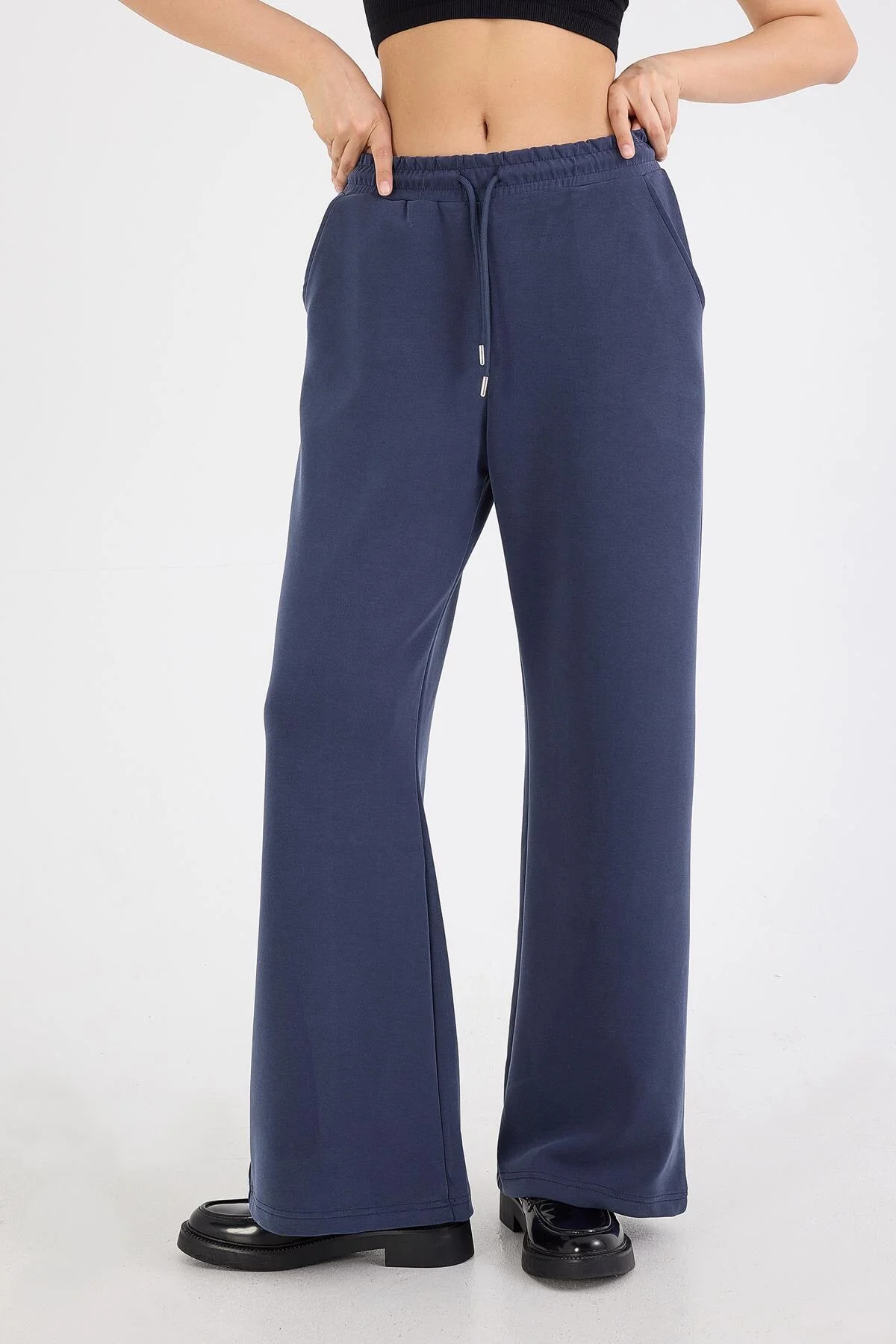 Elastic Waist Modal Sweatpants - Image 55