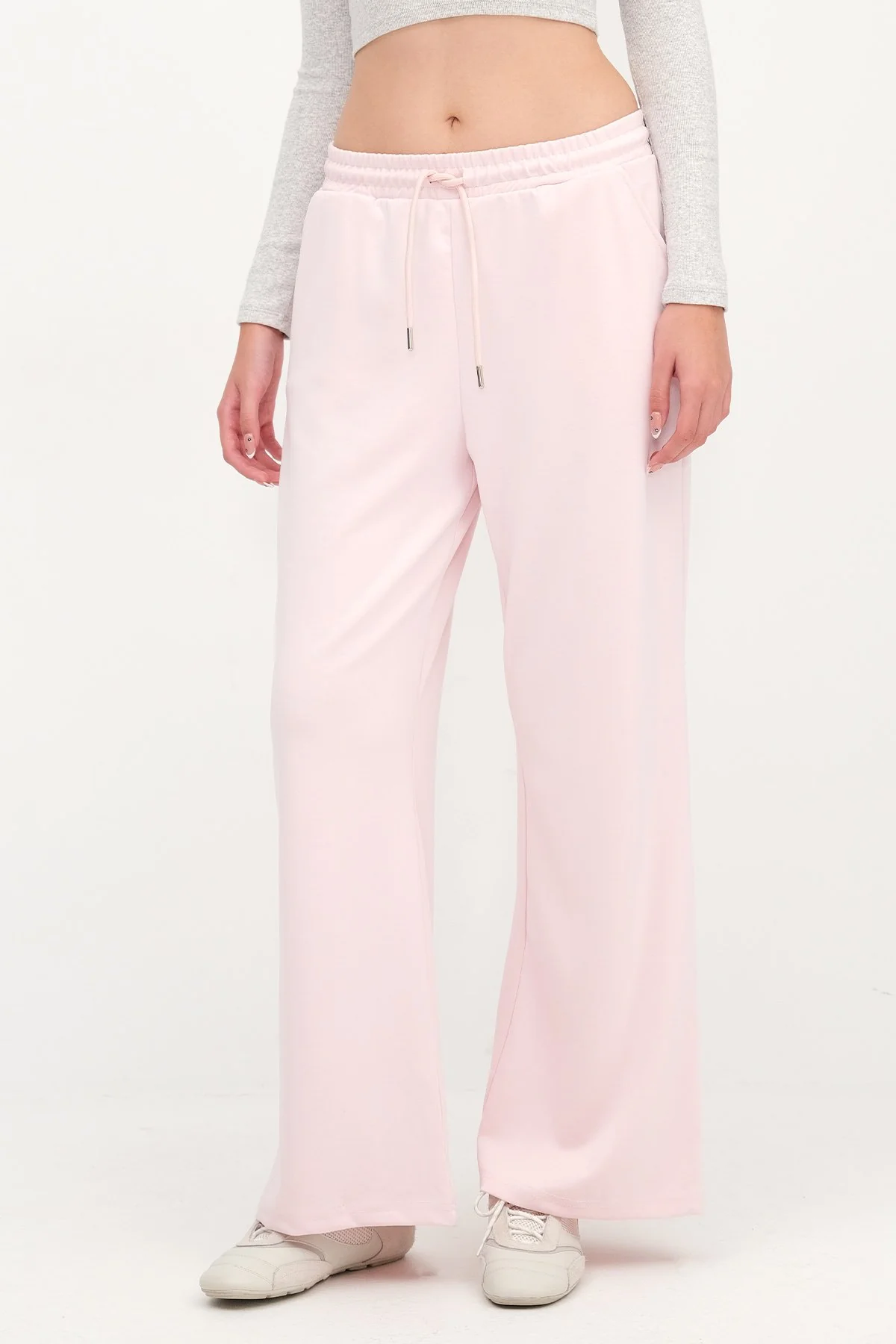 Elastic Waist Modal Sweatpants - Image 77