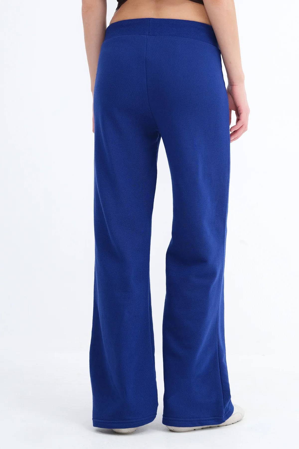 Elastic Waist Wide Leg Sweatpants - Image 11