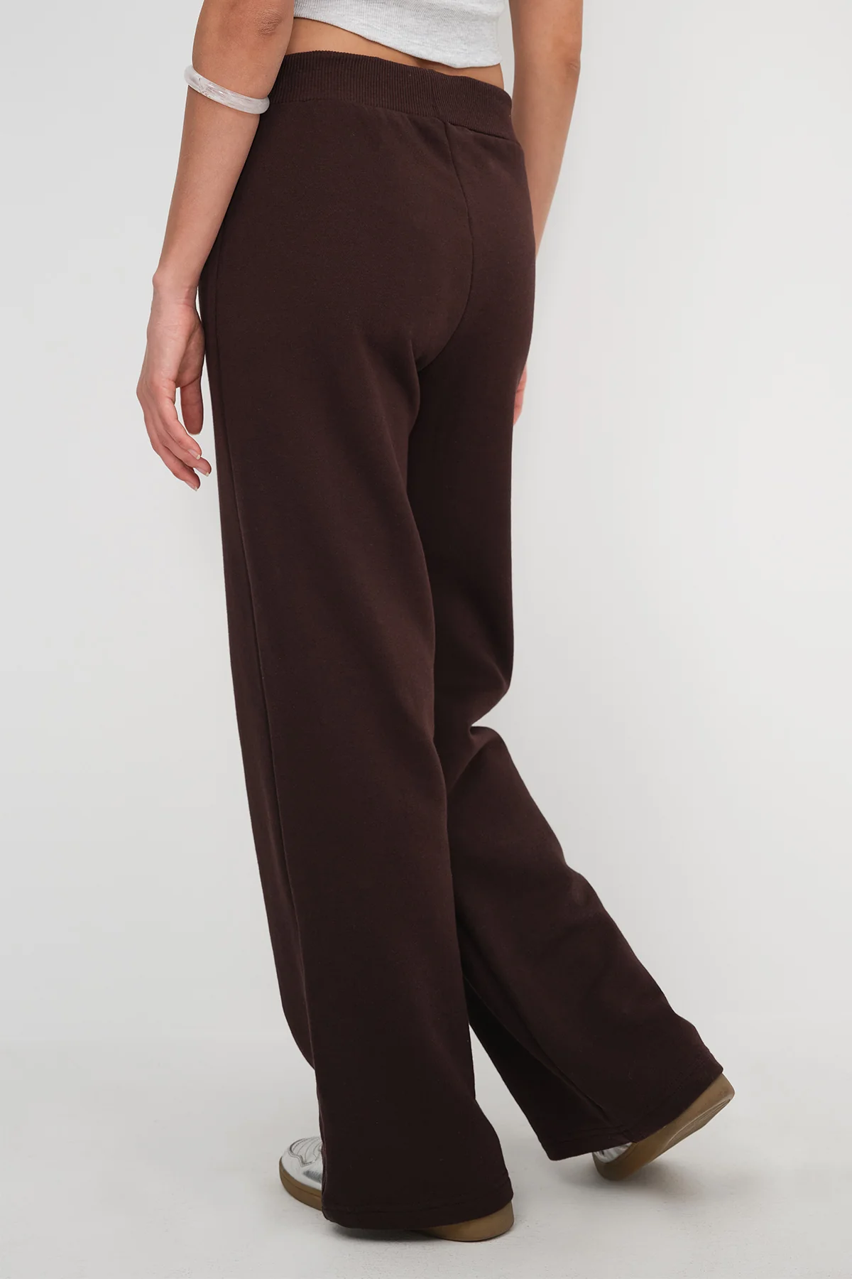 Elastic Waist Wide Leg Sweatpants - Image 30