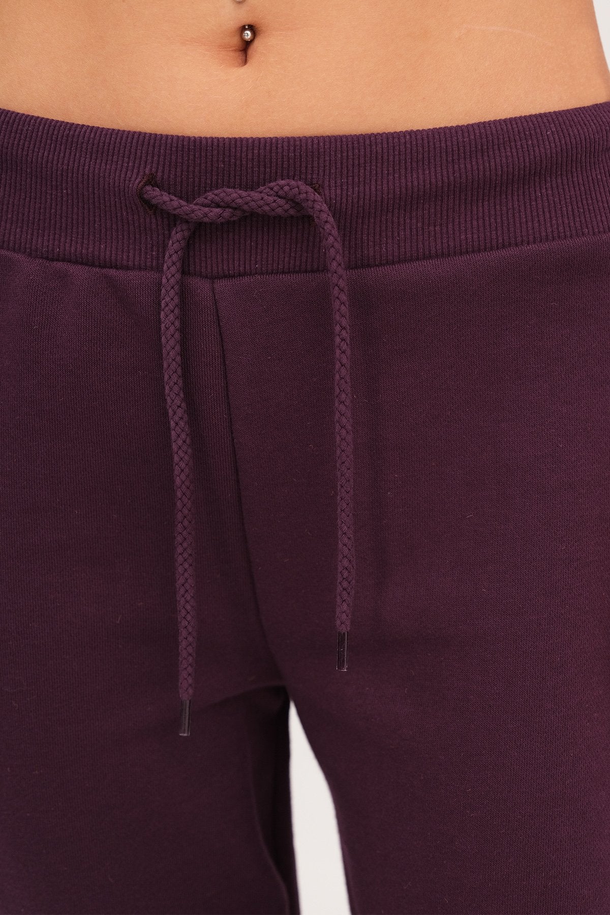 Elastic Waist Wide Leg Sweatpants - Image 56