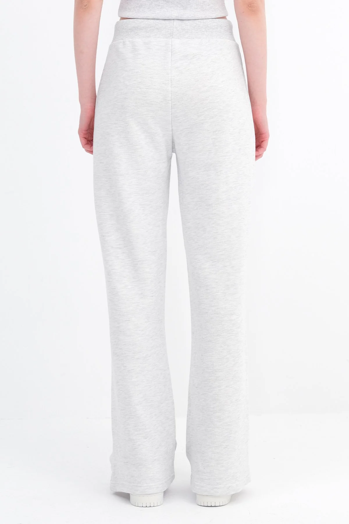 Elastic Waist Wide Leg Sweatpants - Image 71