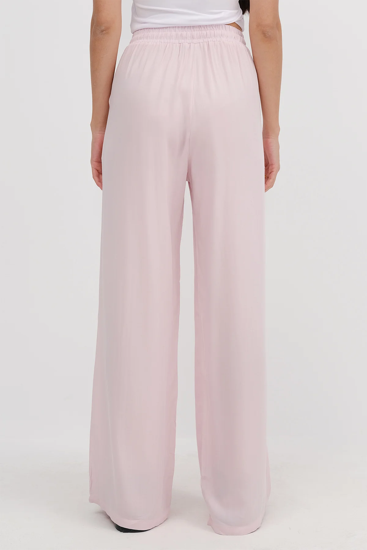 Front Tie Wide Leg Pants - Image 11