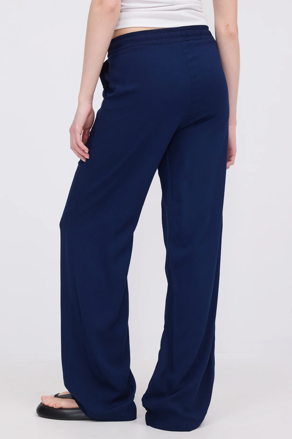 Front Tie Wide Leg Pants - Image 29
