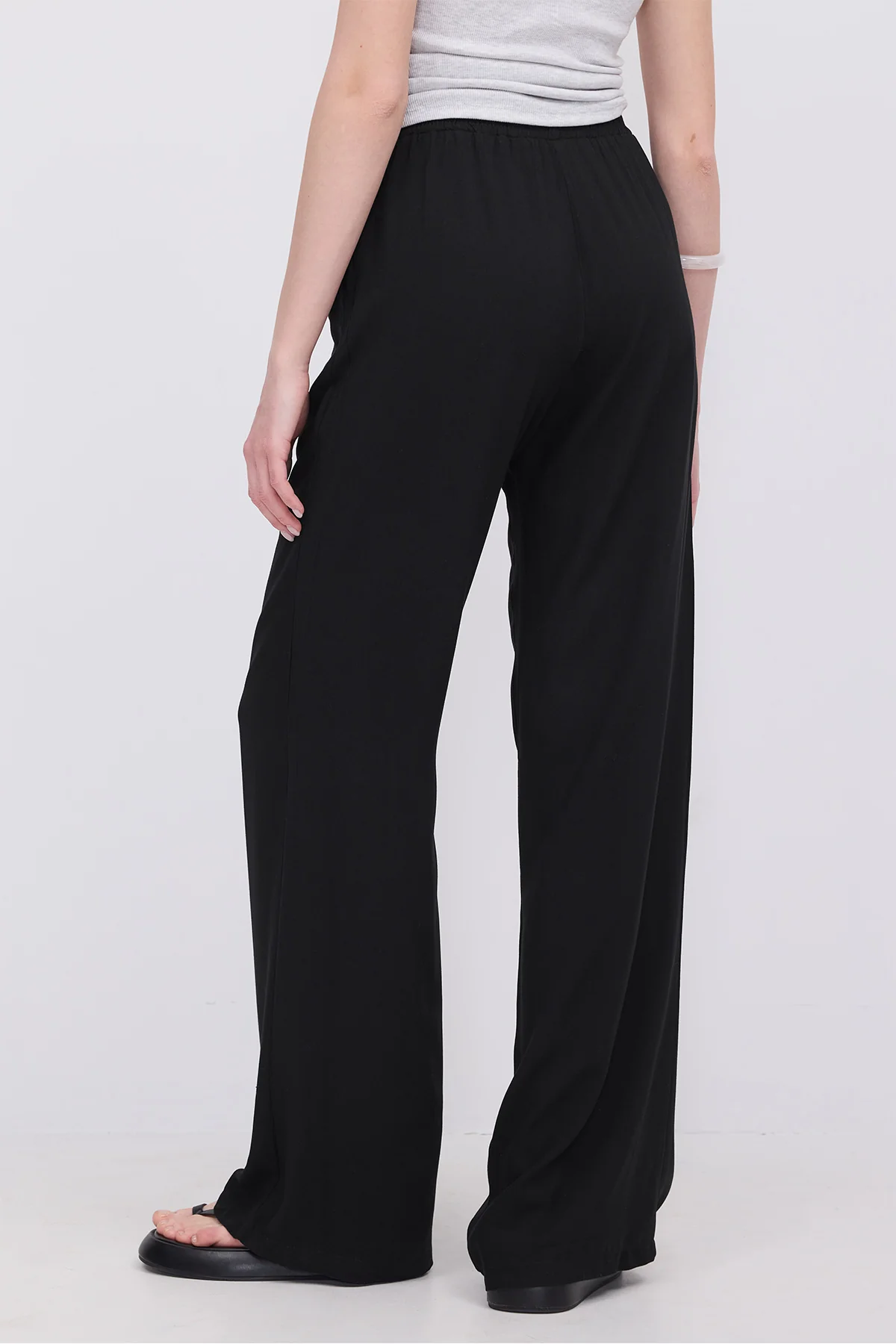 Front Tie Wide Leg Pants - Image 35
