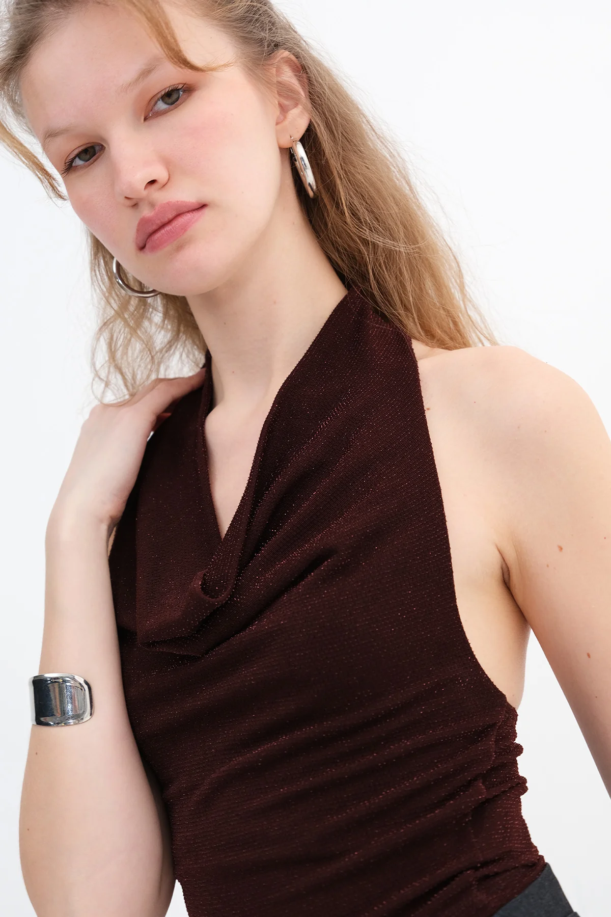 Halter Neck Blouse - Image 3