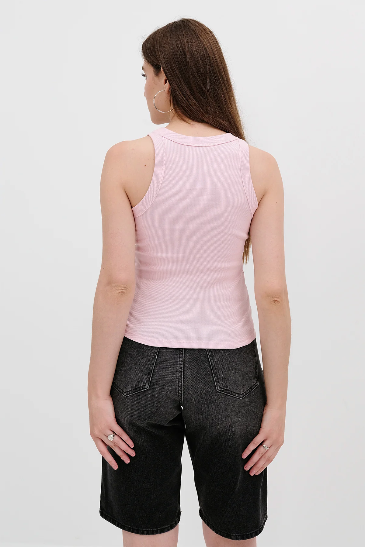 Halter Neck Top With Ribbed - Image 18
