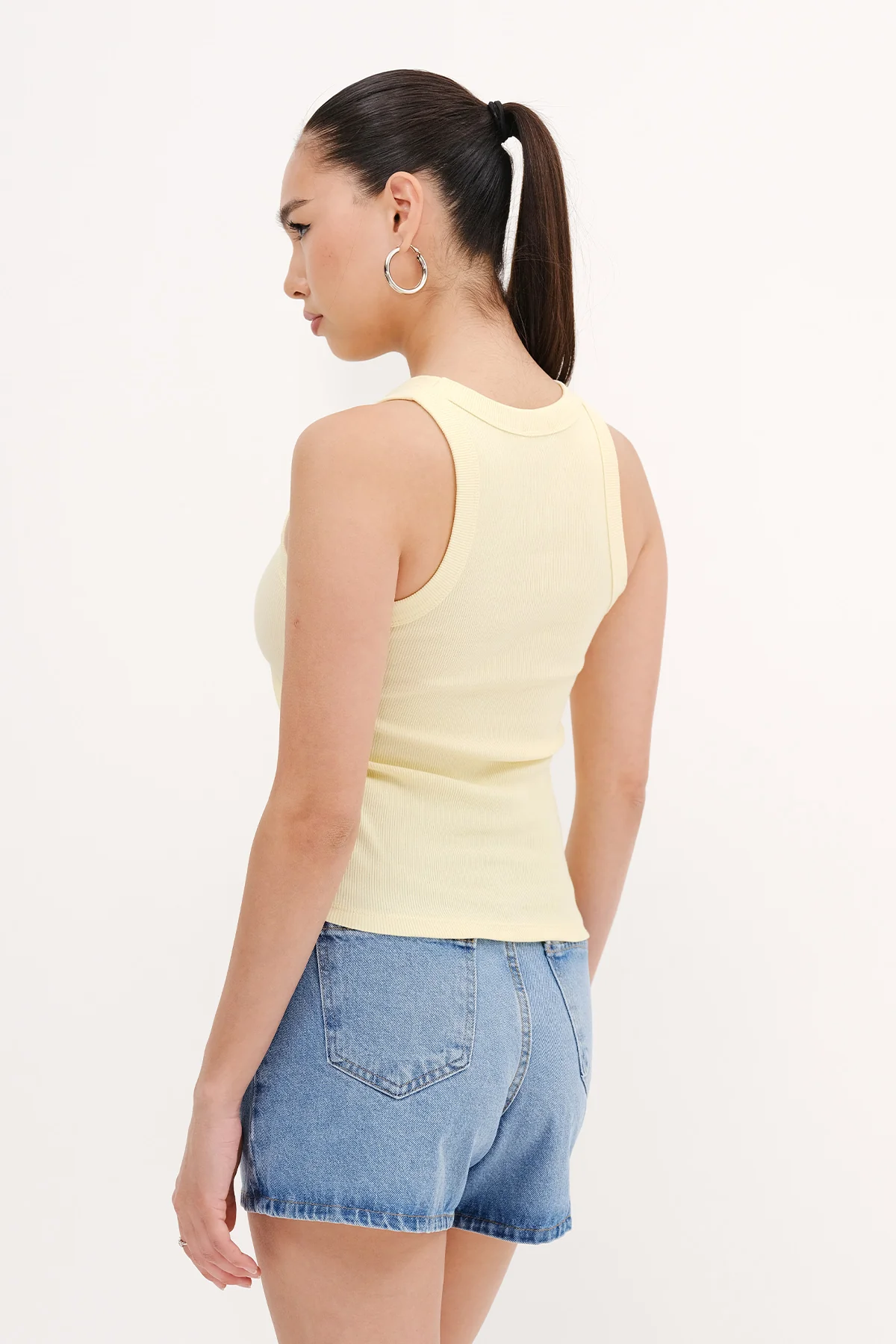 Halter Neck Top With Ribbed - Image 34