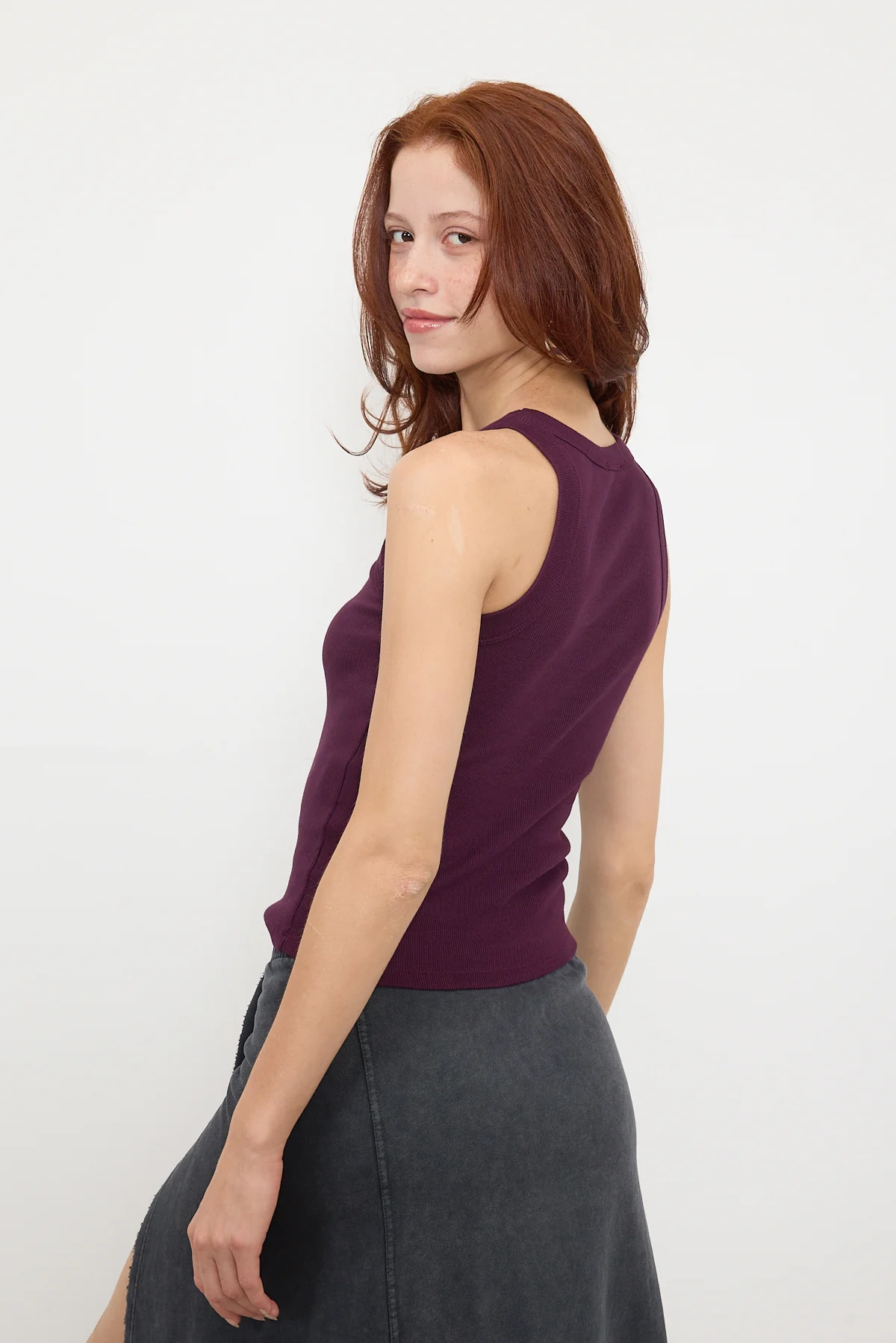 Halter Neck Top With Ribbed - Image 44