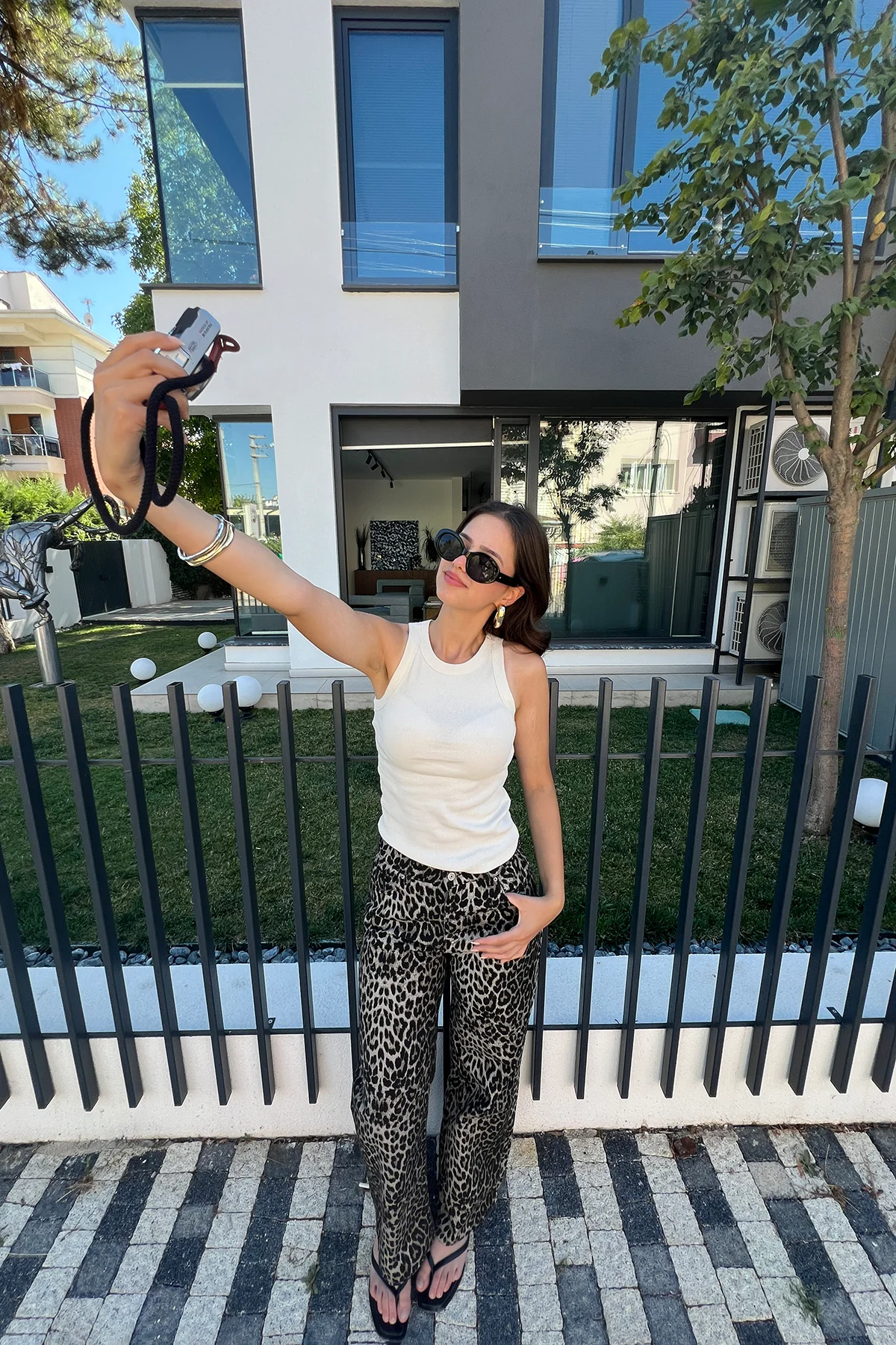 Halter Neck Top With Ribbed - Image 81