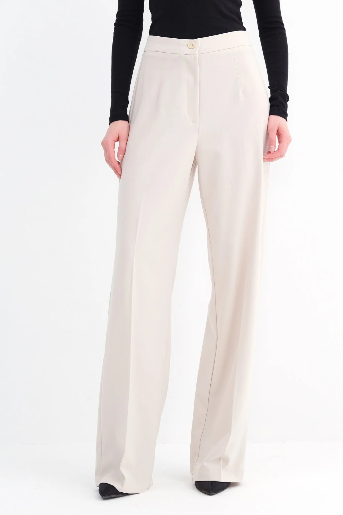 High-Waisted Wide Leg Trousers - Image 24