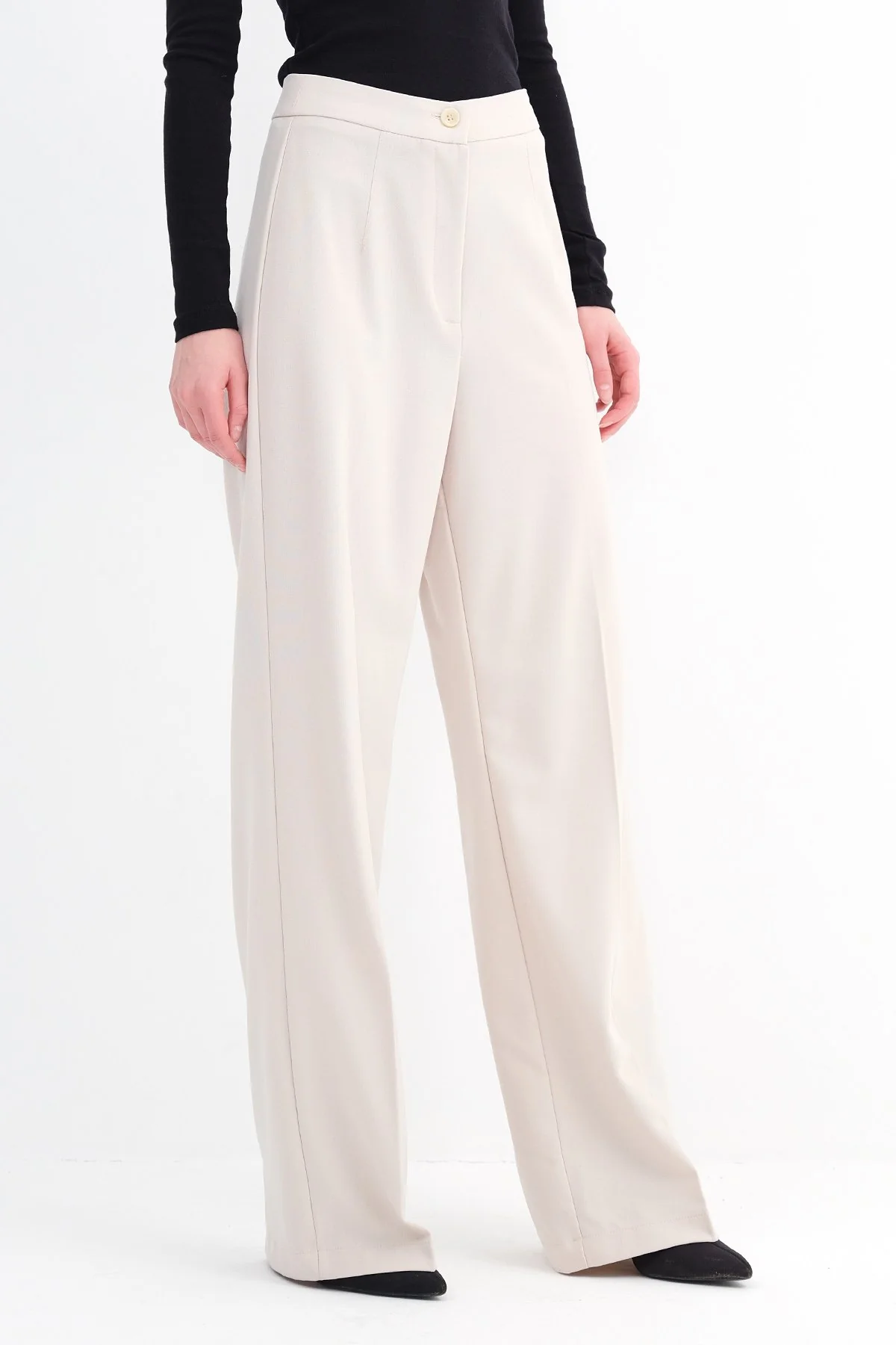 High-Waisted Wide Leg Trousers - Image 27