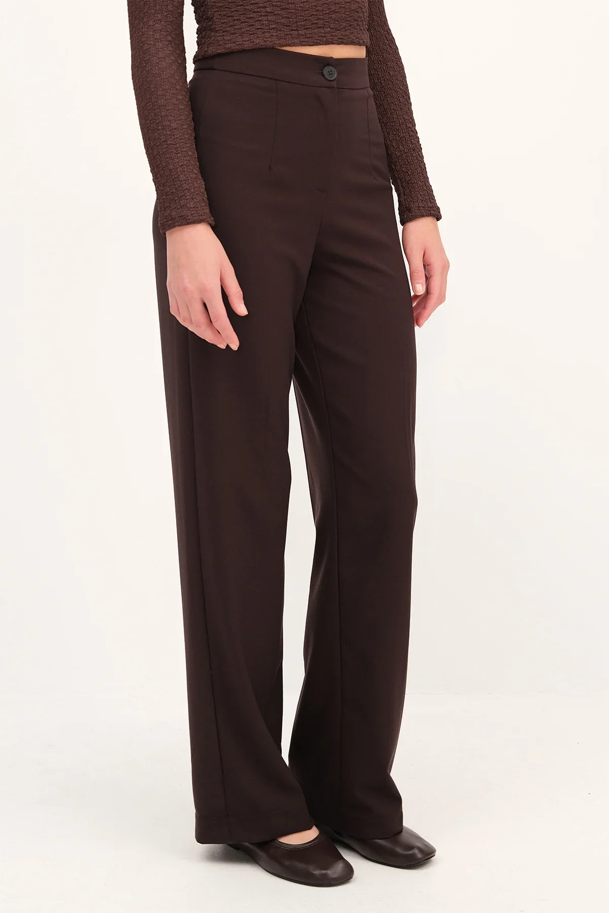 High-Waisted Wide Leg Trousers - Image 40