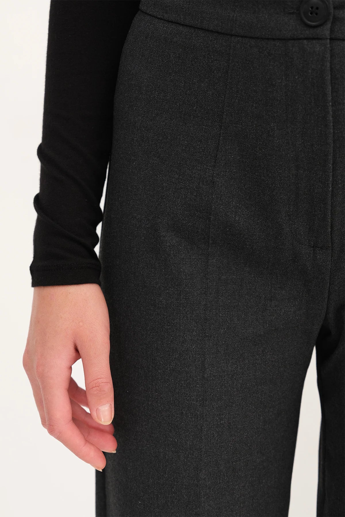 High-Waisted Wide Leg Trousers - Image 43