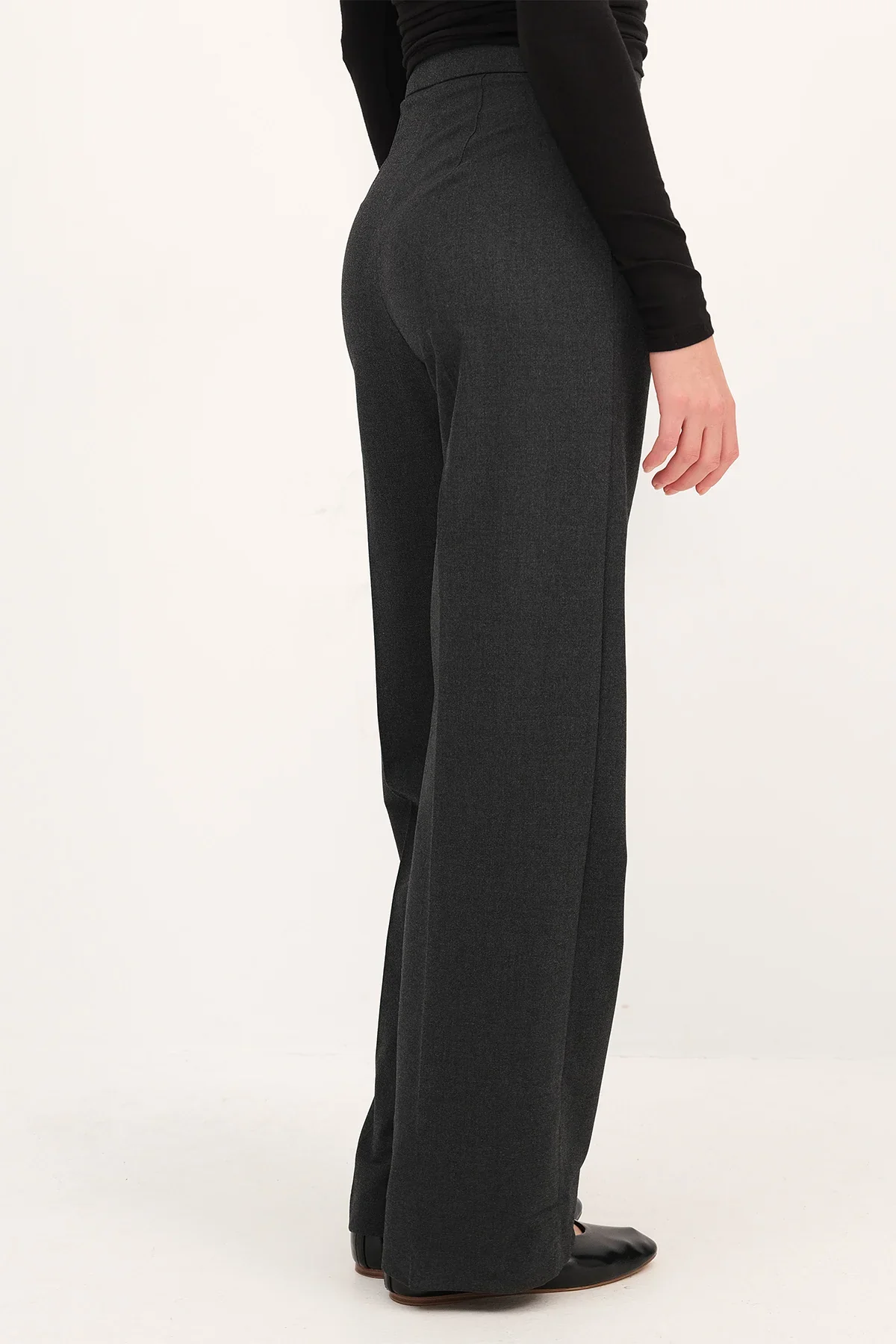 High-Waisted Wide Leg Trousers - Image 45