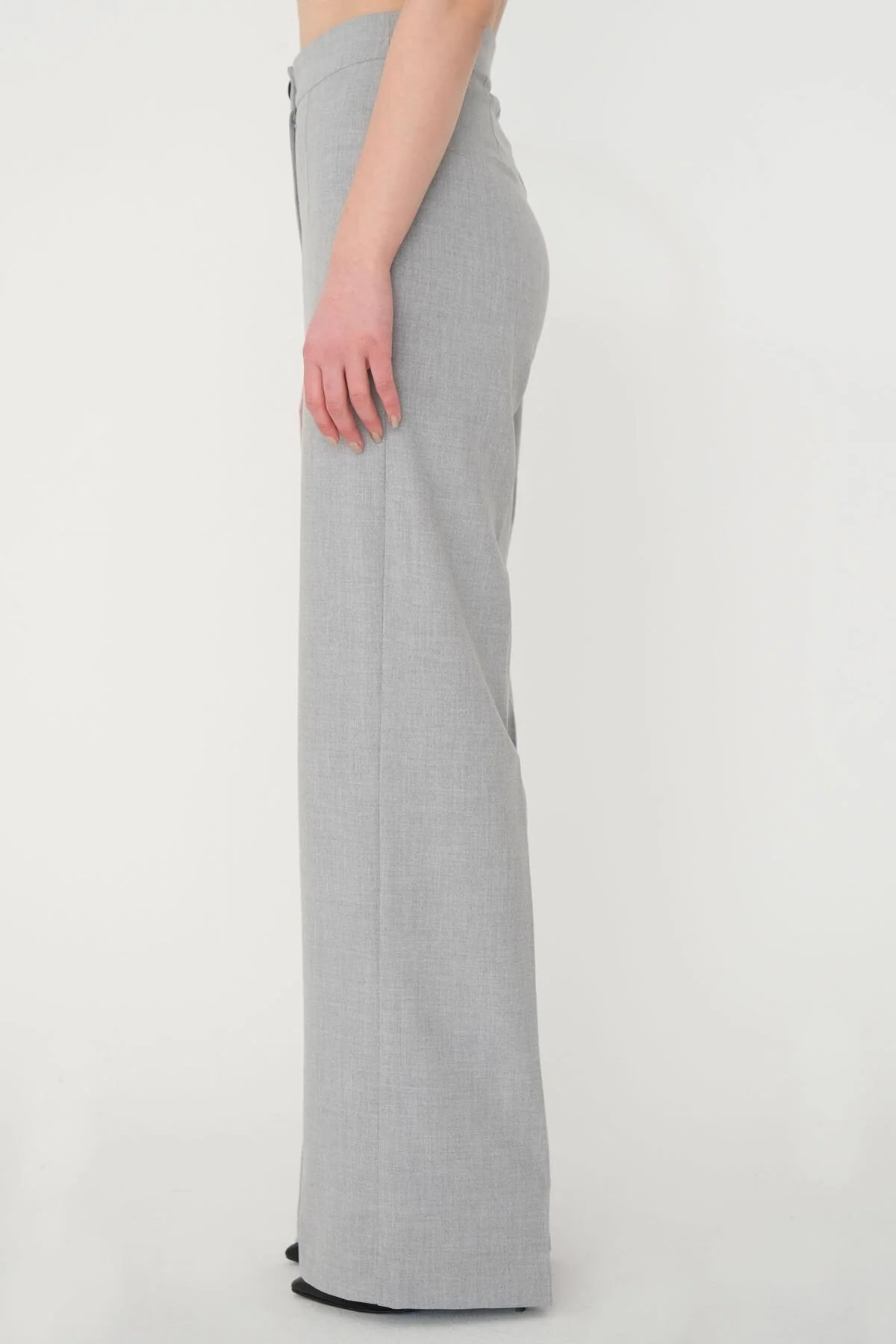 High-Waisted Wide Leg Trousers - Image 9