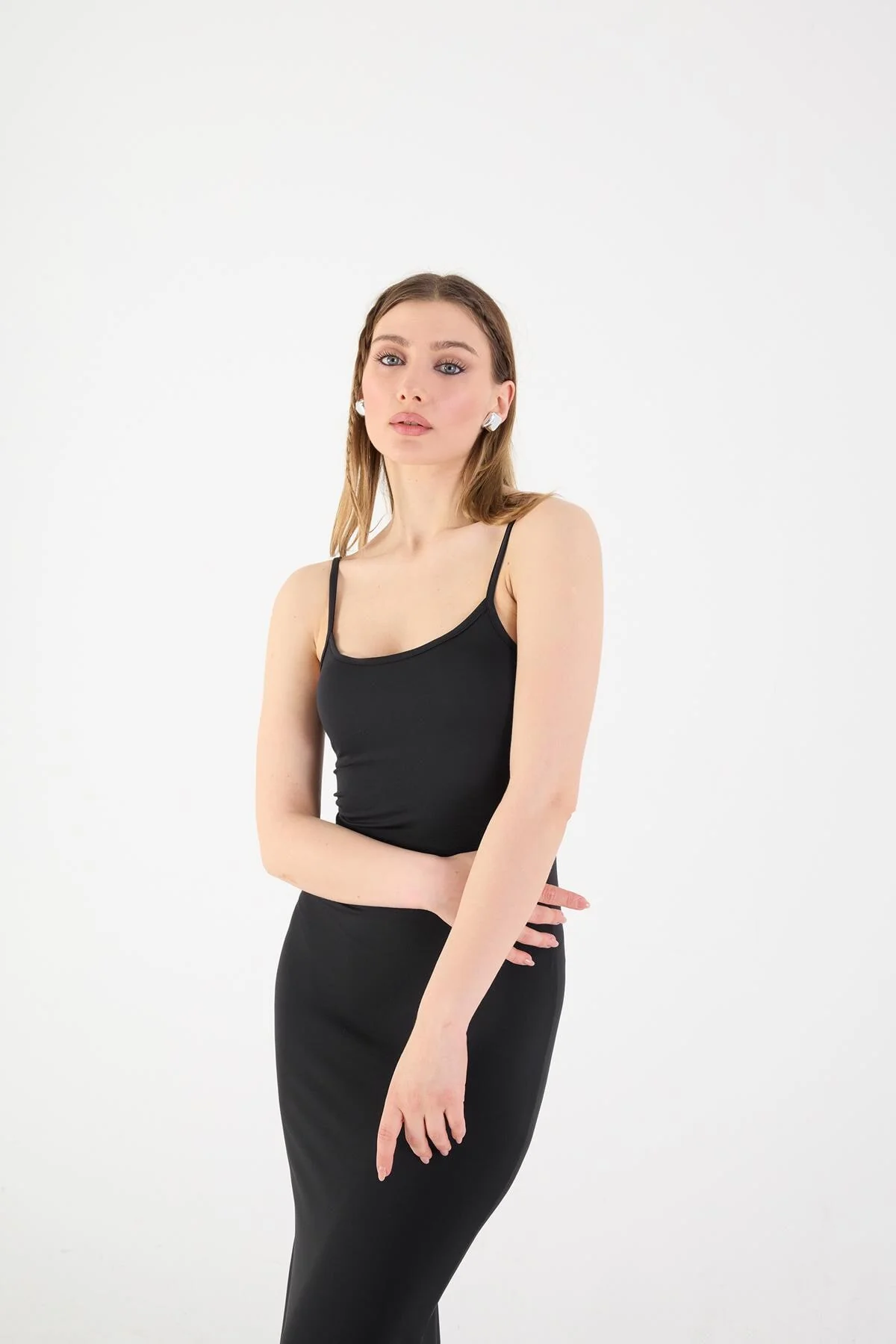 Long Dress With Straps - Image 23