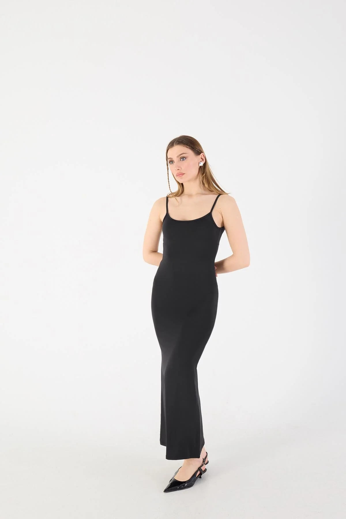 Long Dress With Straps - Image 25