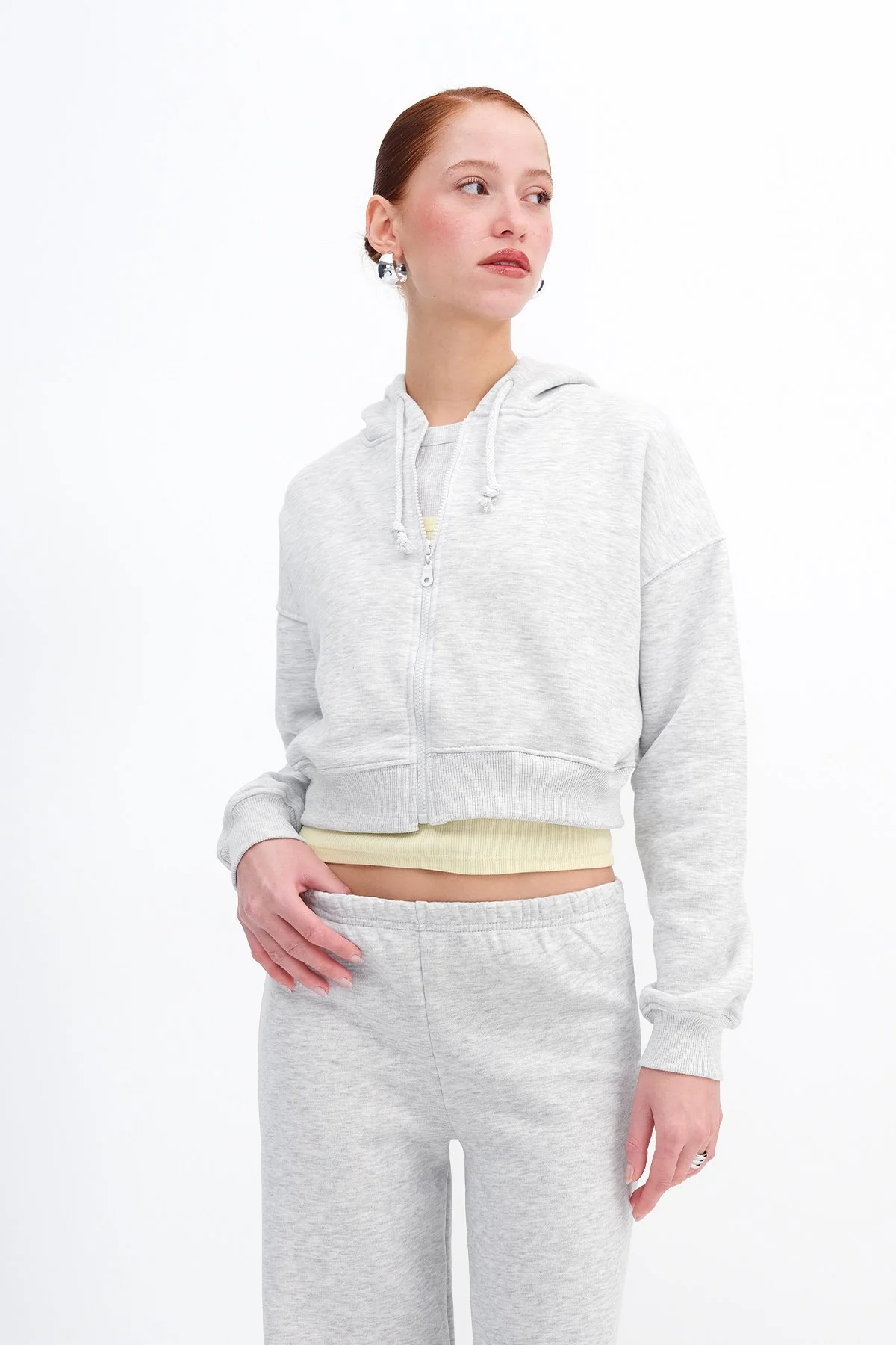 Raised Zipper Sweatshirt - Image 24