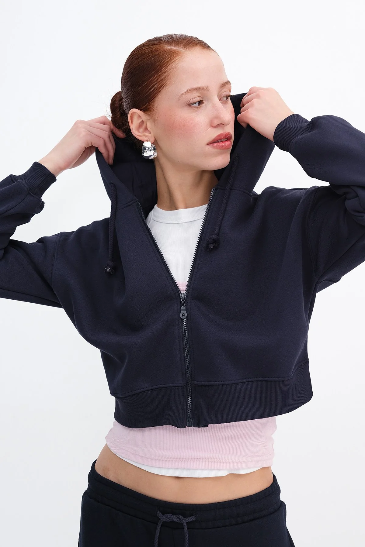 Raised Zipper Sweatshirt - Image 32