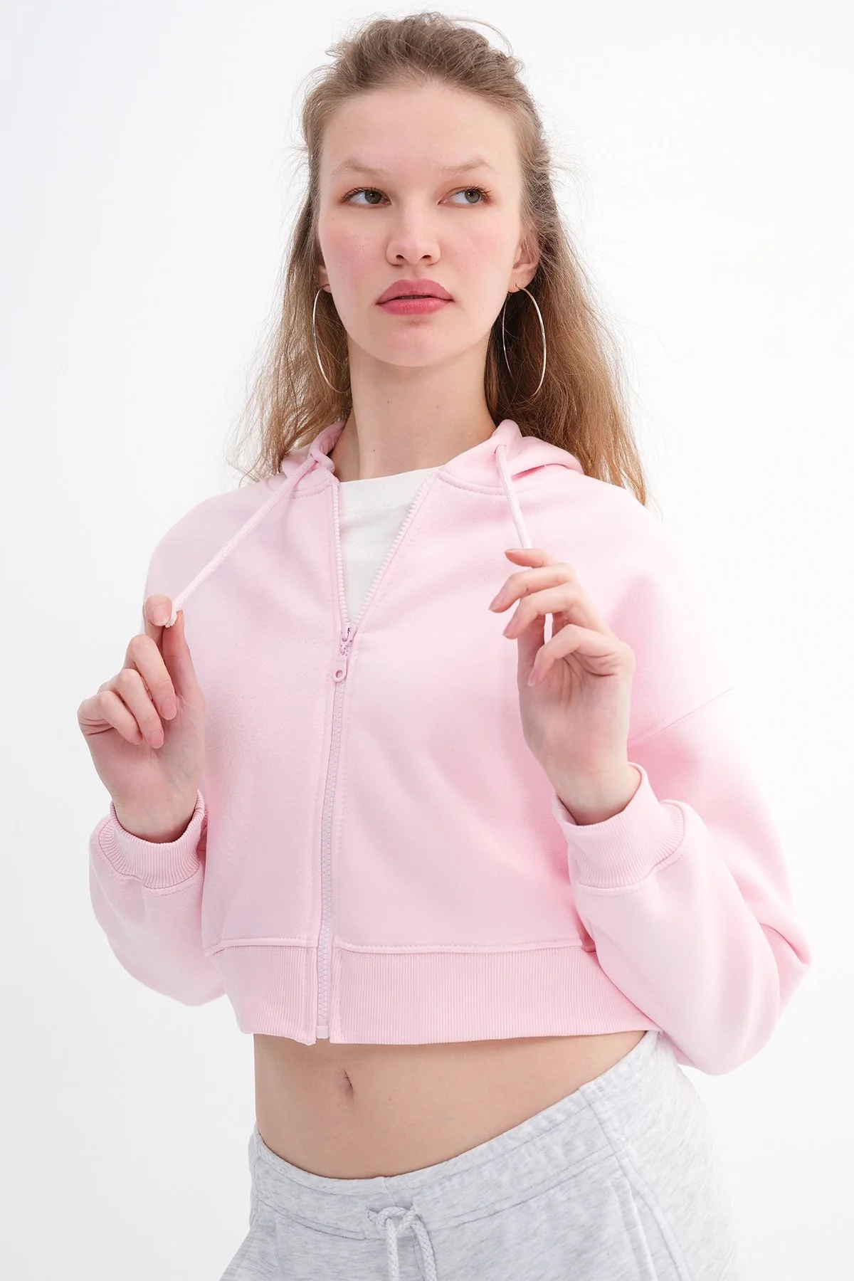 Raised Zipper Sweatshirt - Image 45