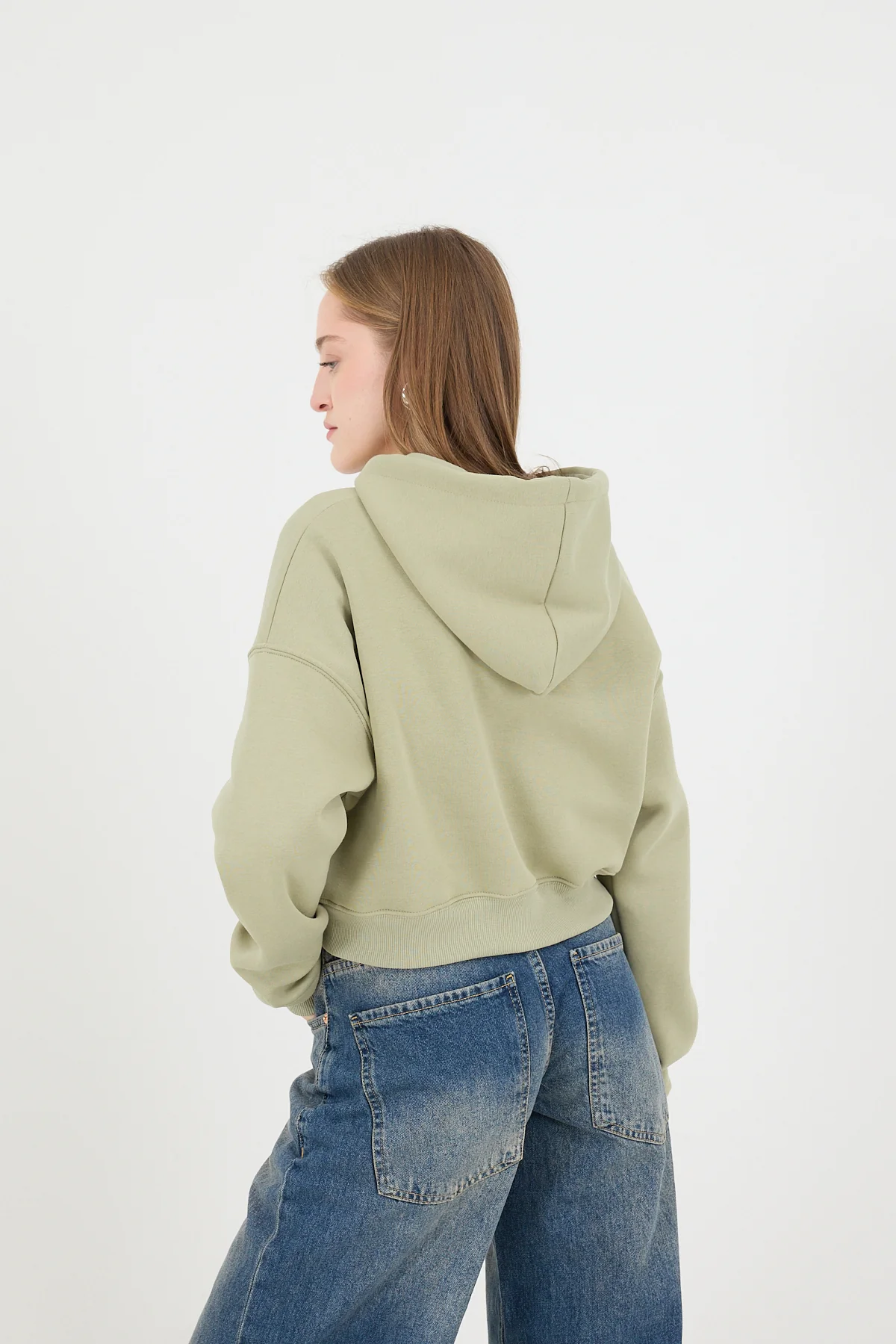 Raised Zipper Sweatshirt - Image 5