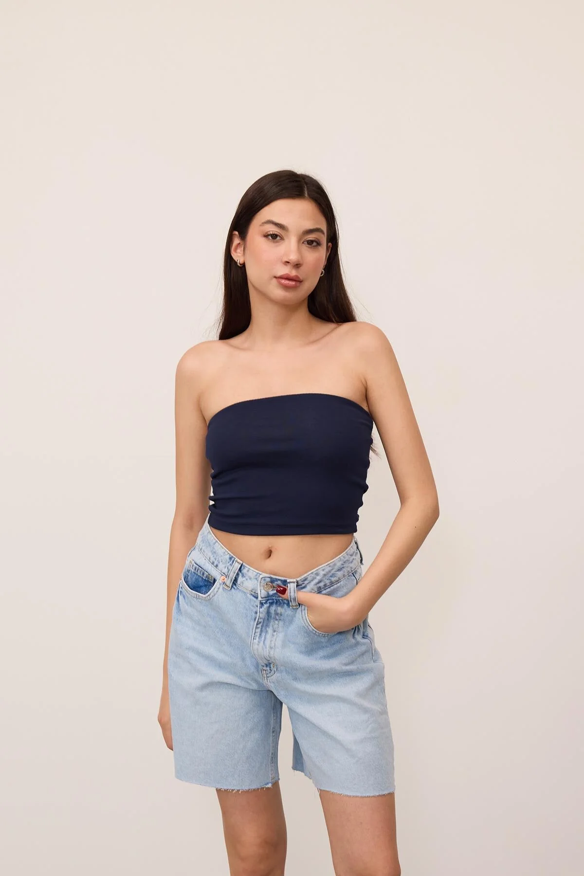 Strapless Basic Bustier - Image 11