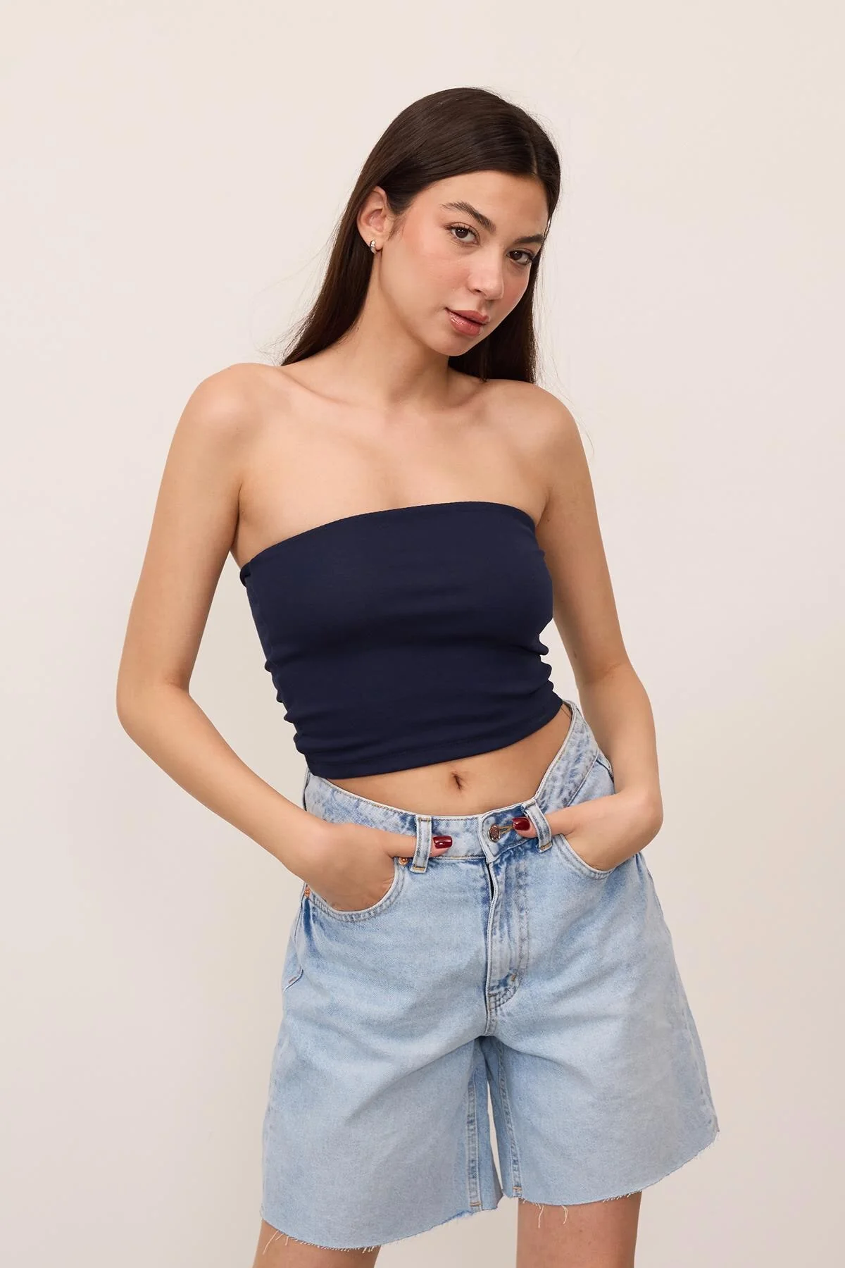 Strapless Basic Bustier - Image 7