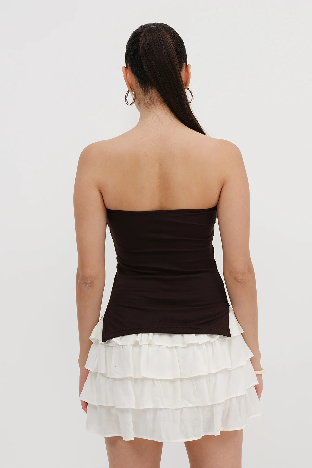 Strapless Gathered Bustier - Image 16