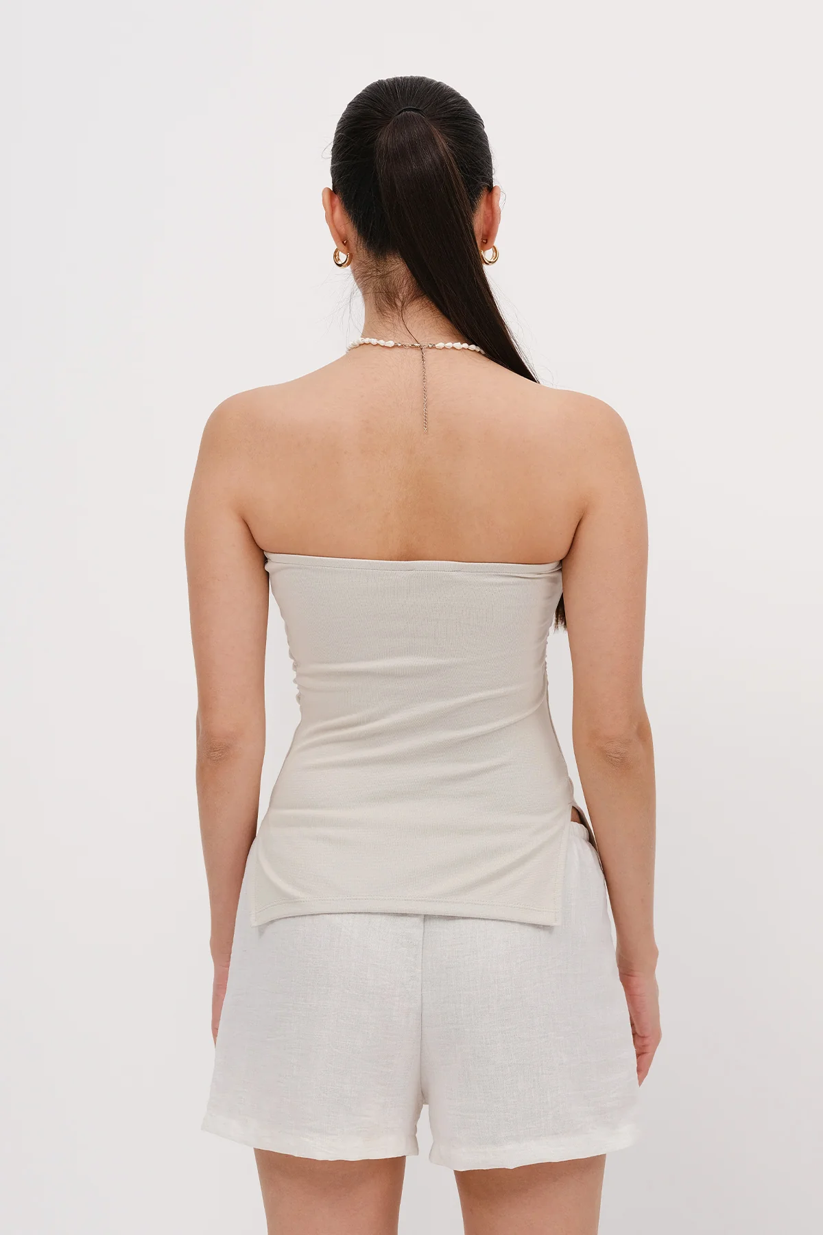 Strapless Gathered Bustier - Image 38