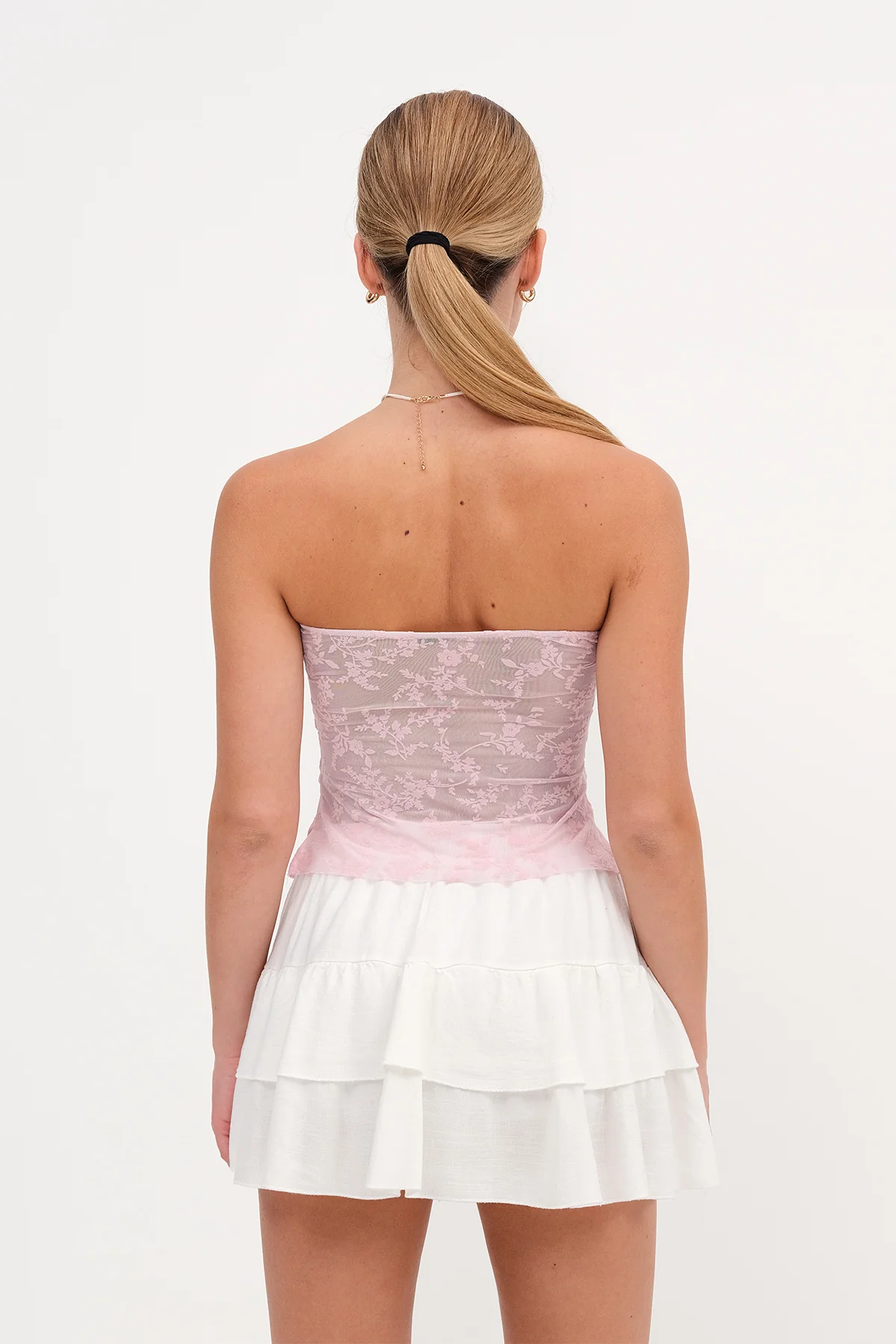 Strapless Printed Bustier - Image 12