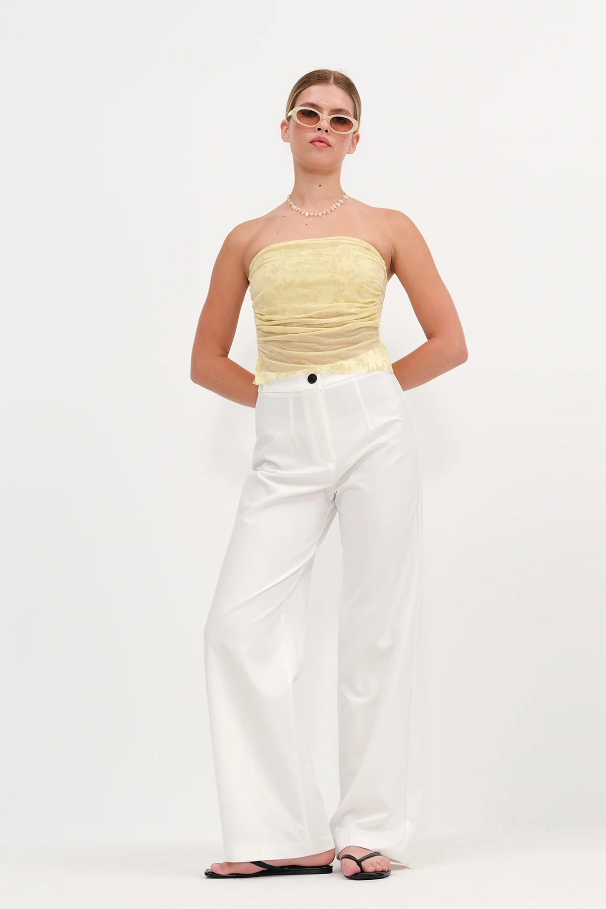 Strapless Printed Bustier - Image 18