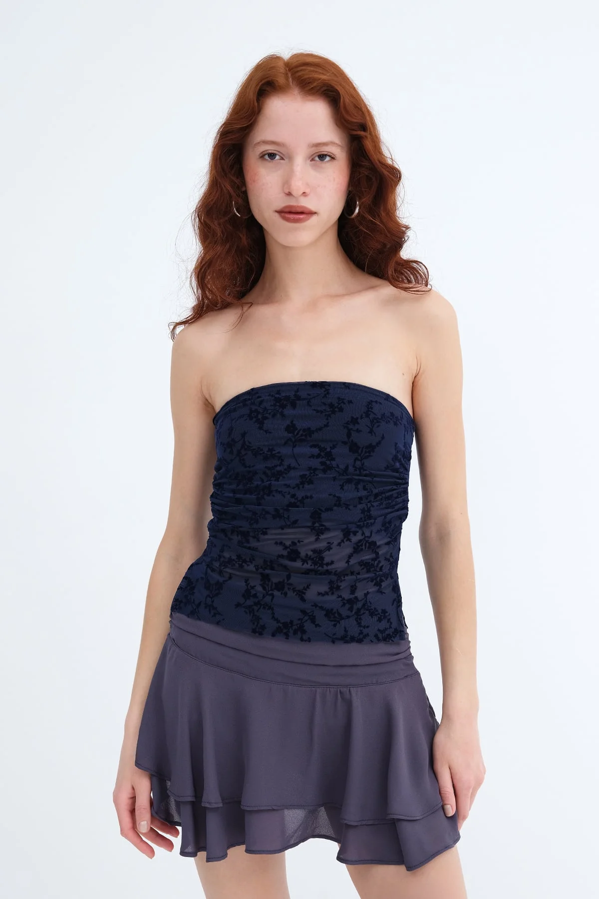 Strapless Printed Bustier - Image 4