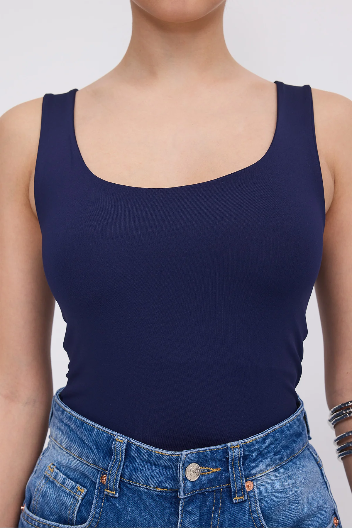 Thick Strap Tank Top - Image 10