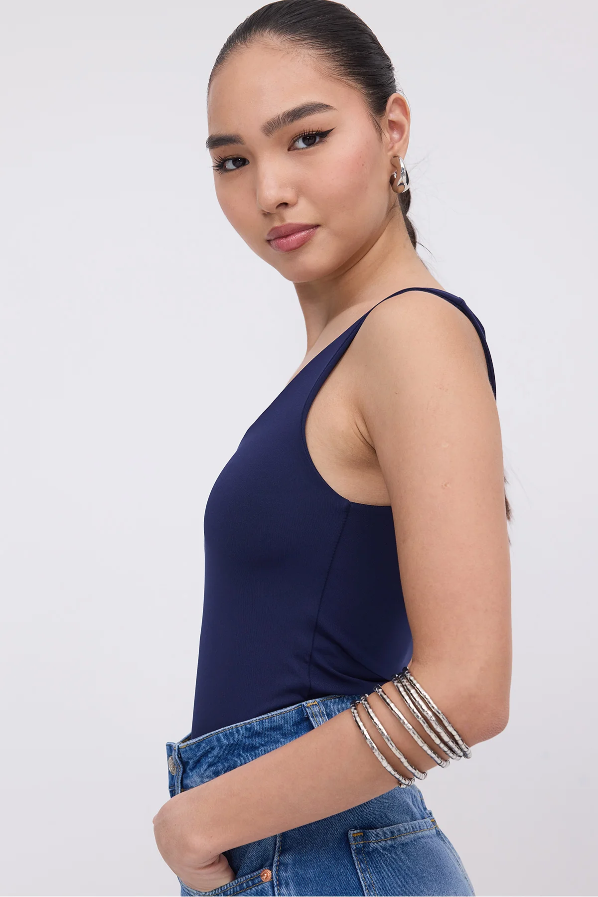 Thick Strap Tank Top - Image 12