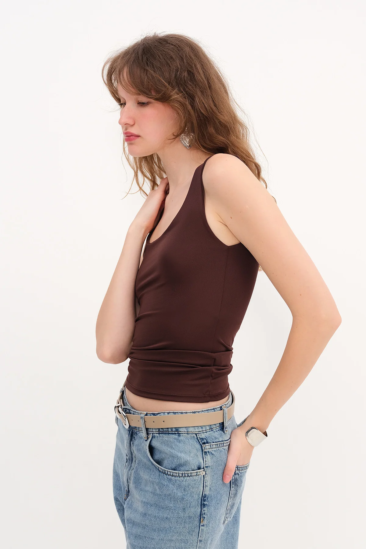 Thick Strap Tank Top - Image 16