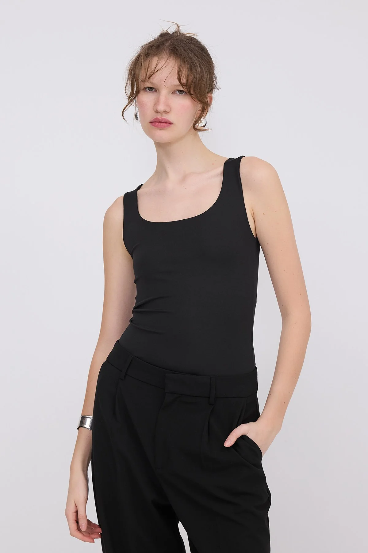 Thick Strap Tank Top - Image 19