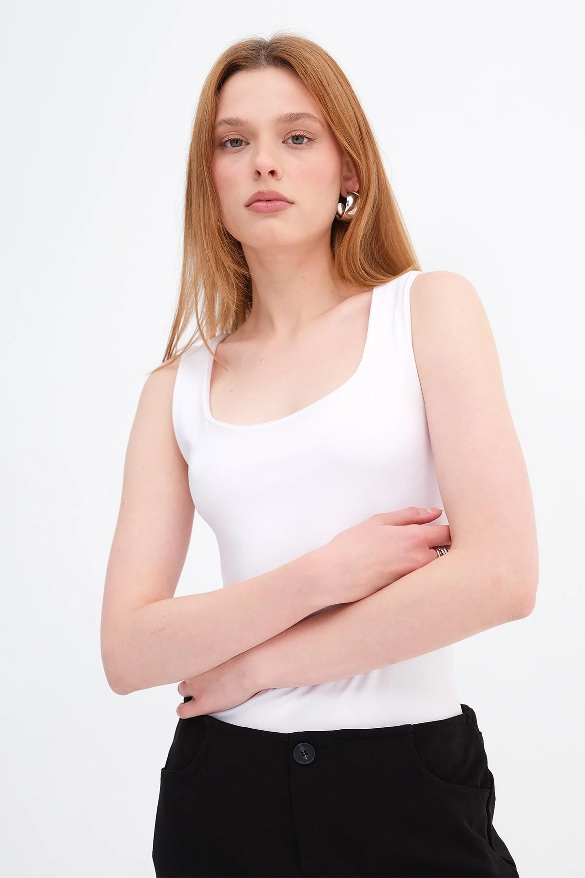 Thick Strap Tank Top - Image 26