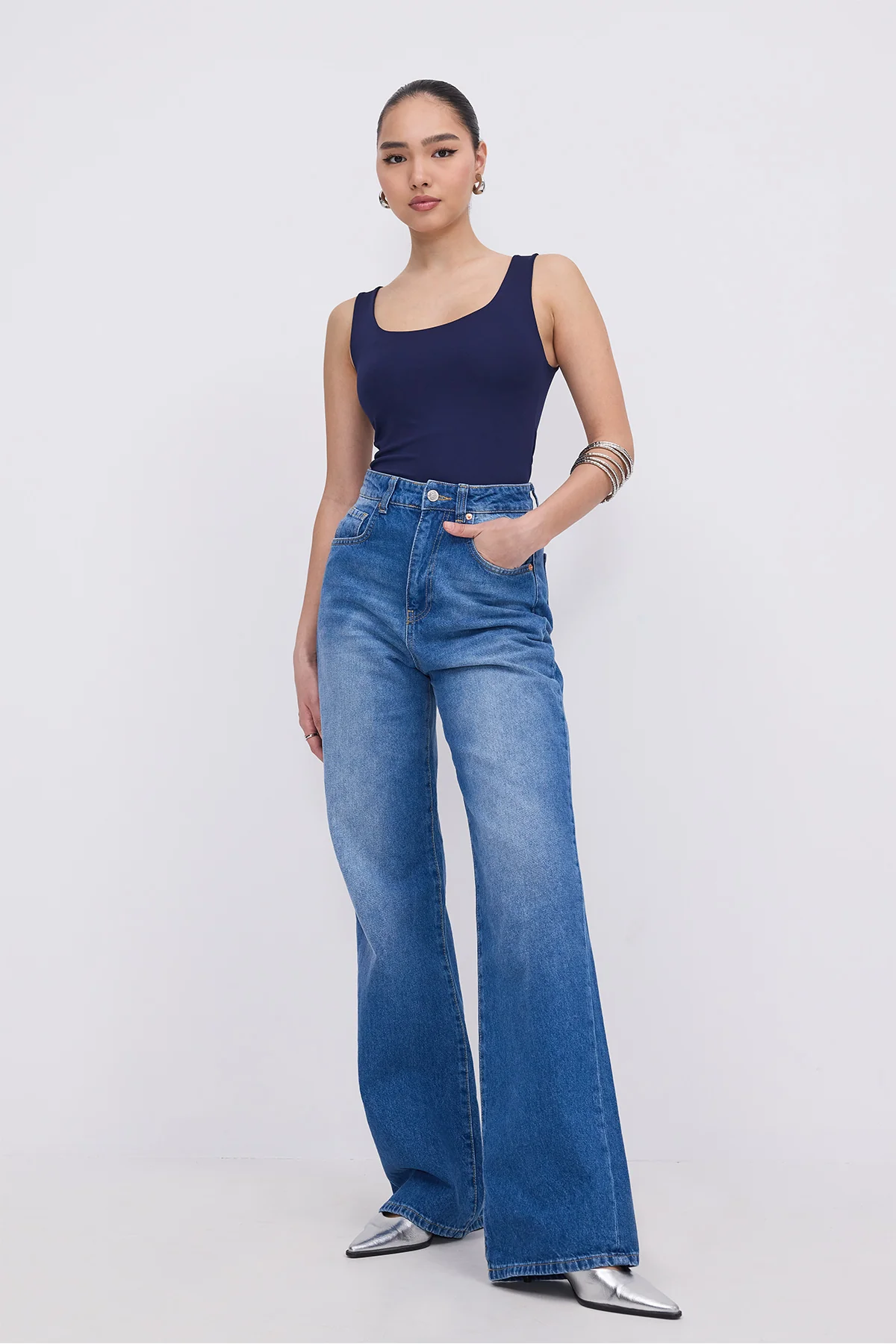 Thick Strap Tank Top - Image 7