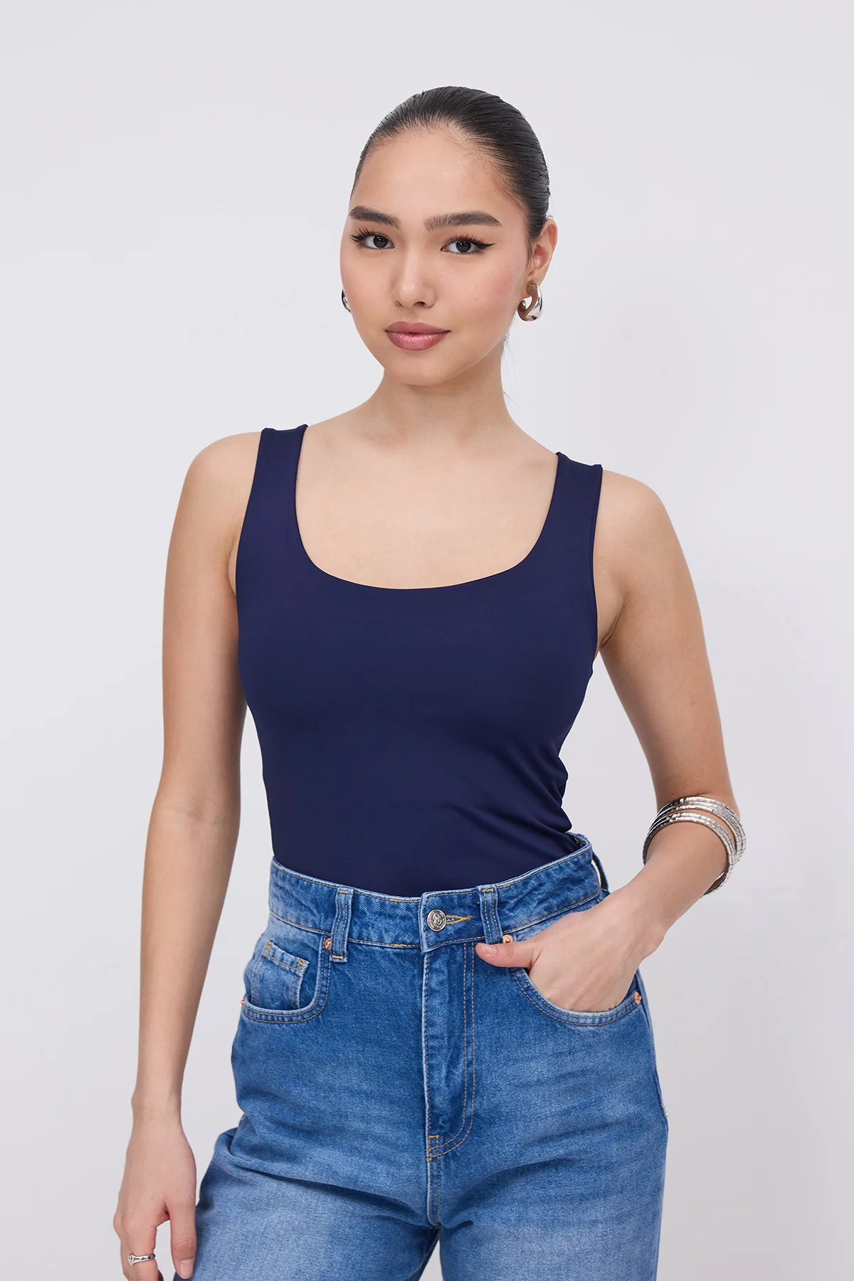 Thick Strap Tank Top - Image 8