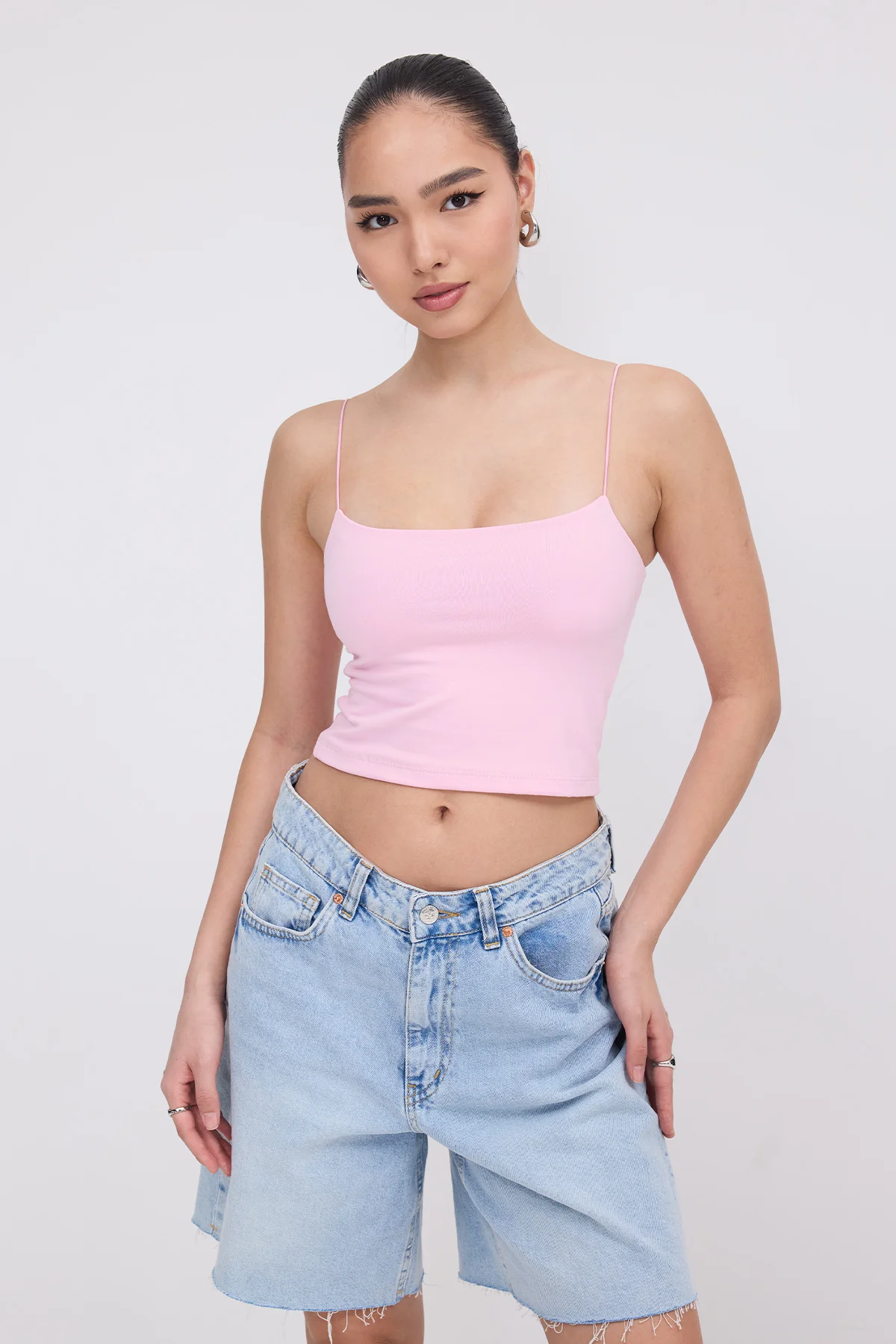 Thin Strapped Crop Bustier - Image 12